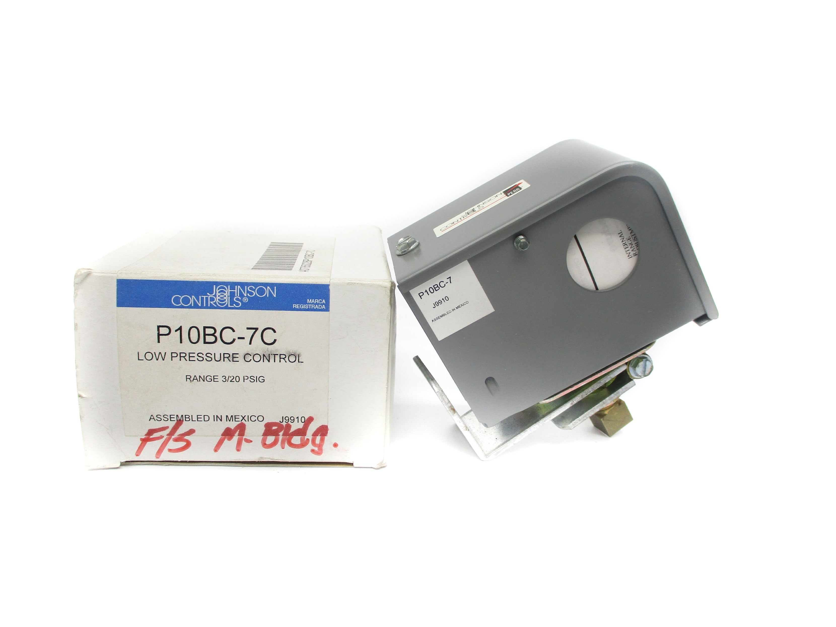 JOHNSON CONTROLS P10BC-7C 3/20PSIG NSMP