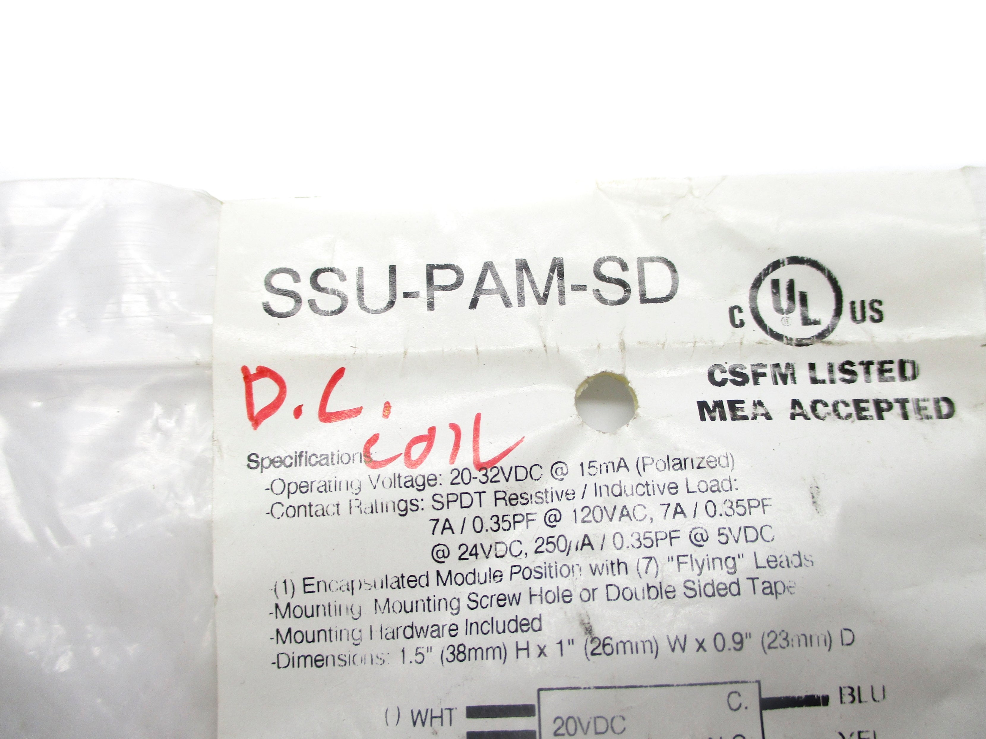 AIR PRODUCTS SSU-PAM-SD 20/32VDC NSMP