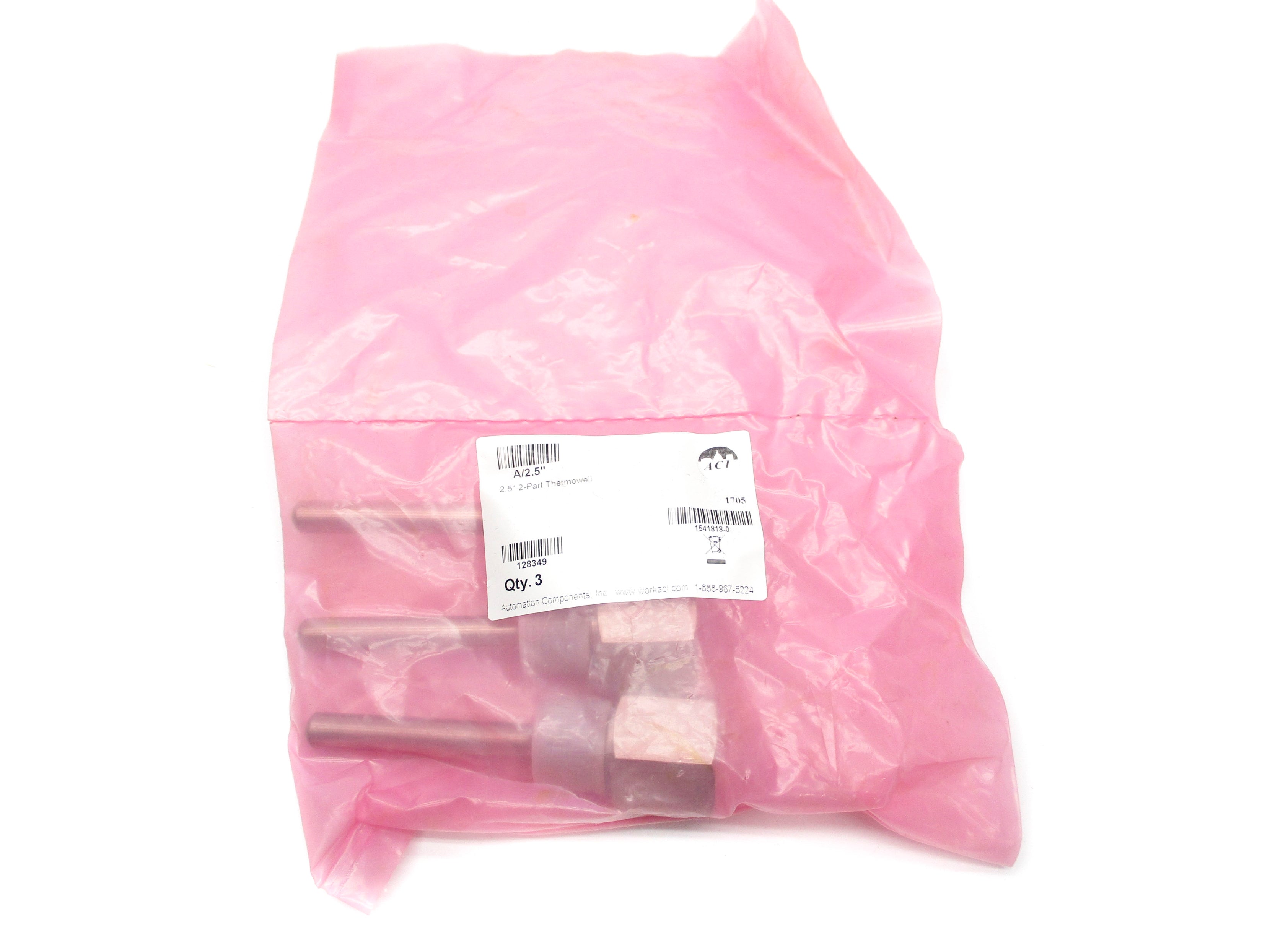 ACI 128349 A/2.5" (PKG OF 3) NSMP