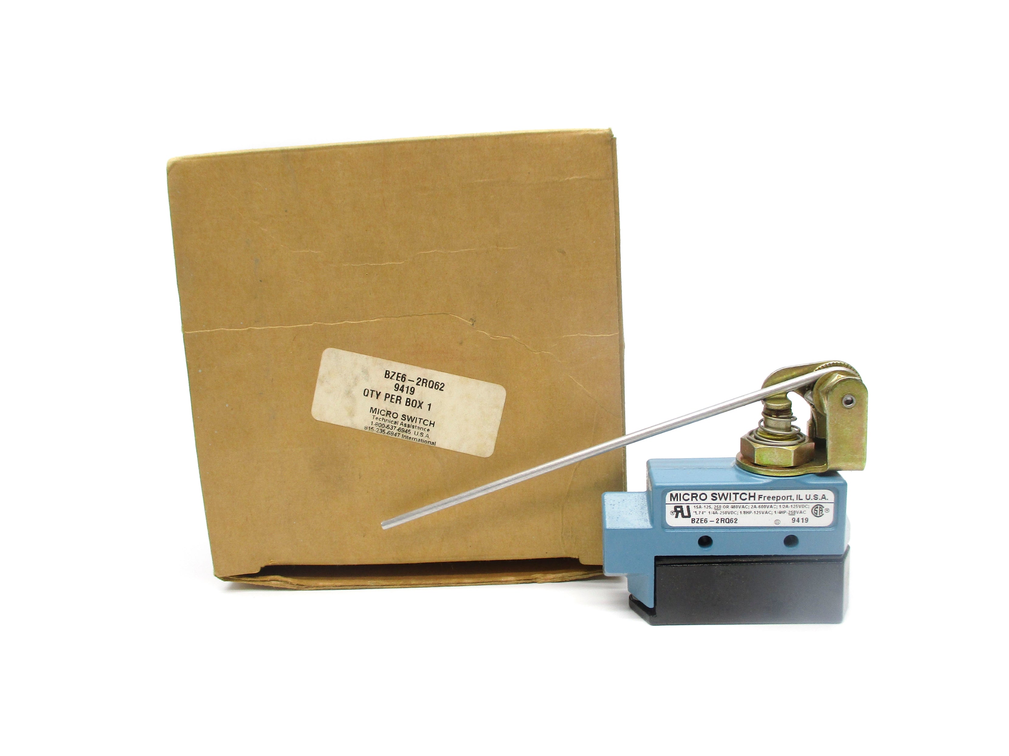MICROSWITCH BZE6-2RQ62 NSMP