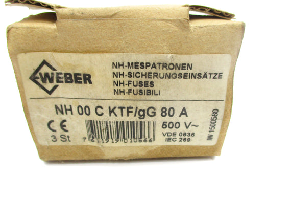 WEBER NH00CKTF/Gg80A (PKG OF 3) NSMP