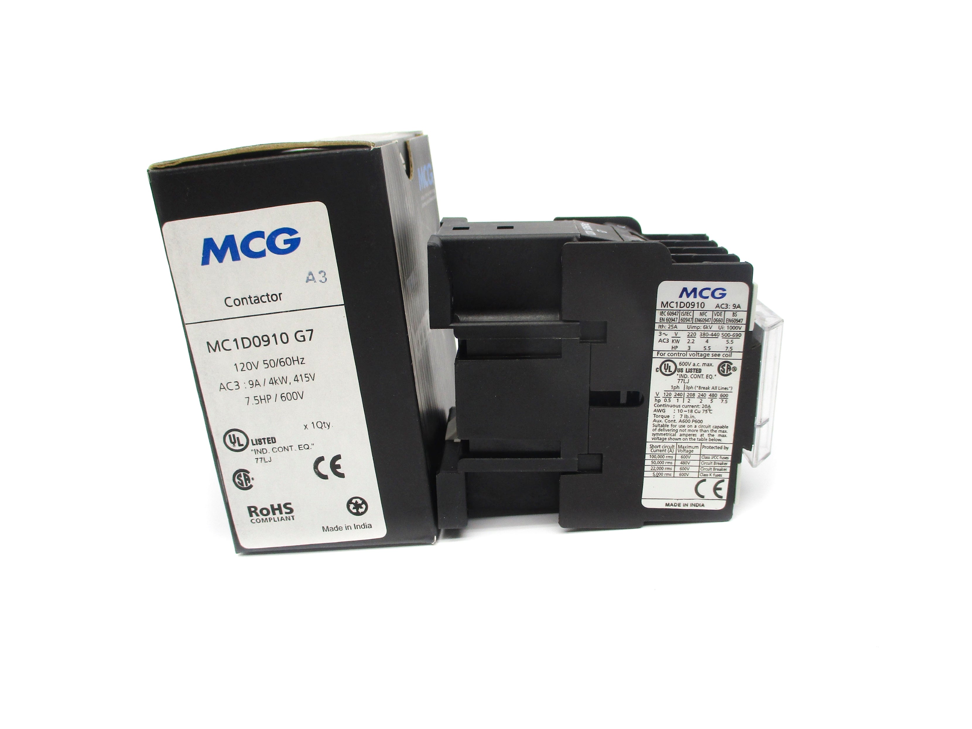 MCG MC1D0910G7 120V NSMP