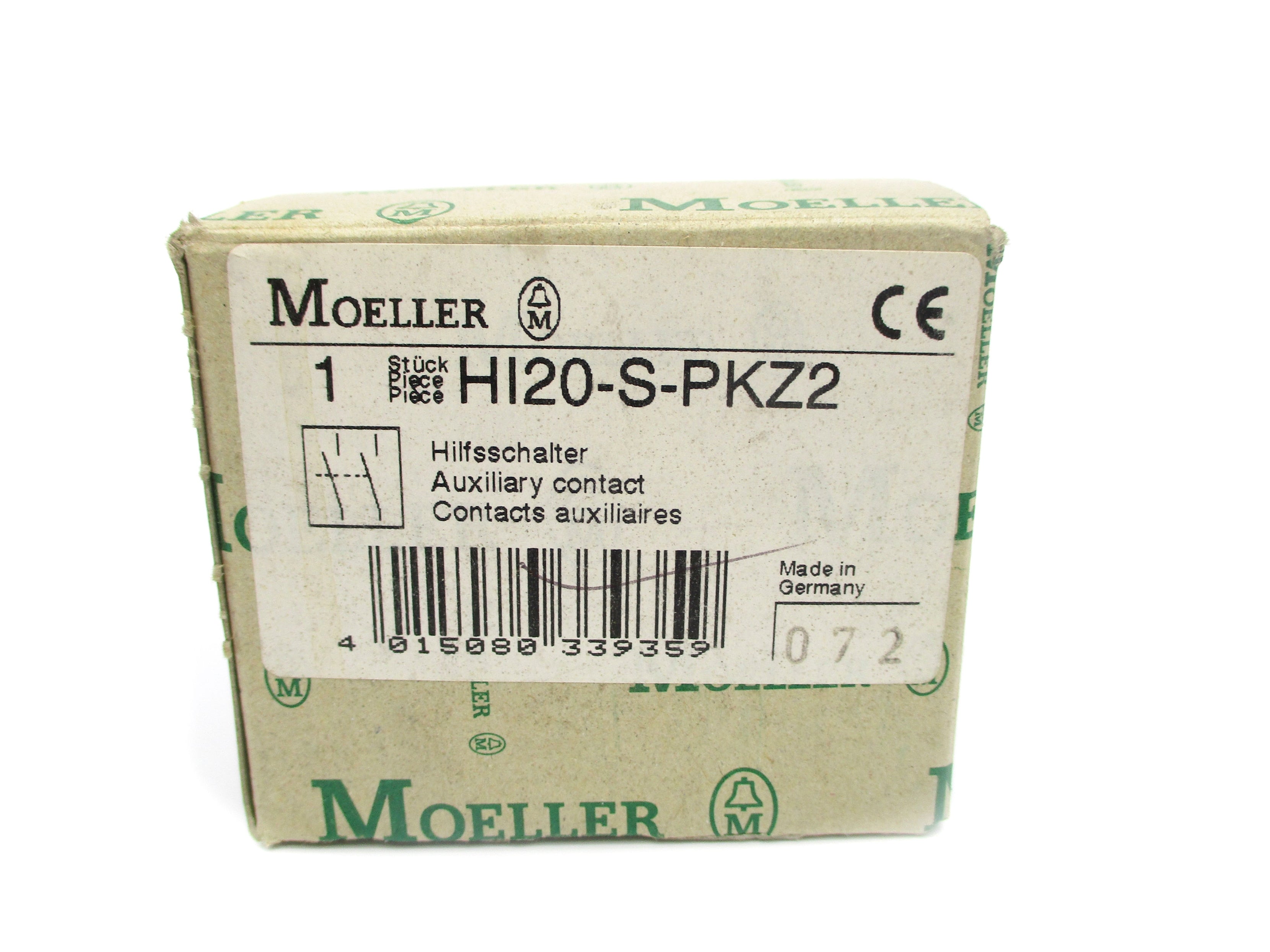 KLOCKNER MOELLER HI20-S-PKZ2 NSMP