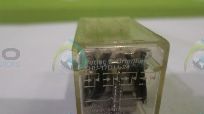 POTTER & BRUMFIELD KHU-17D11-24 RELAY 24VDC  UNMP
