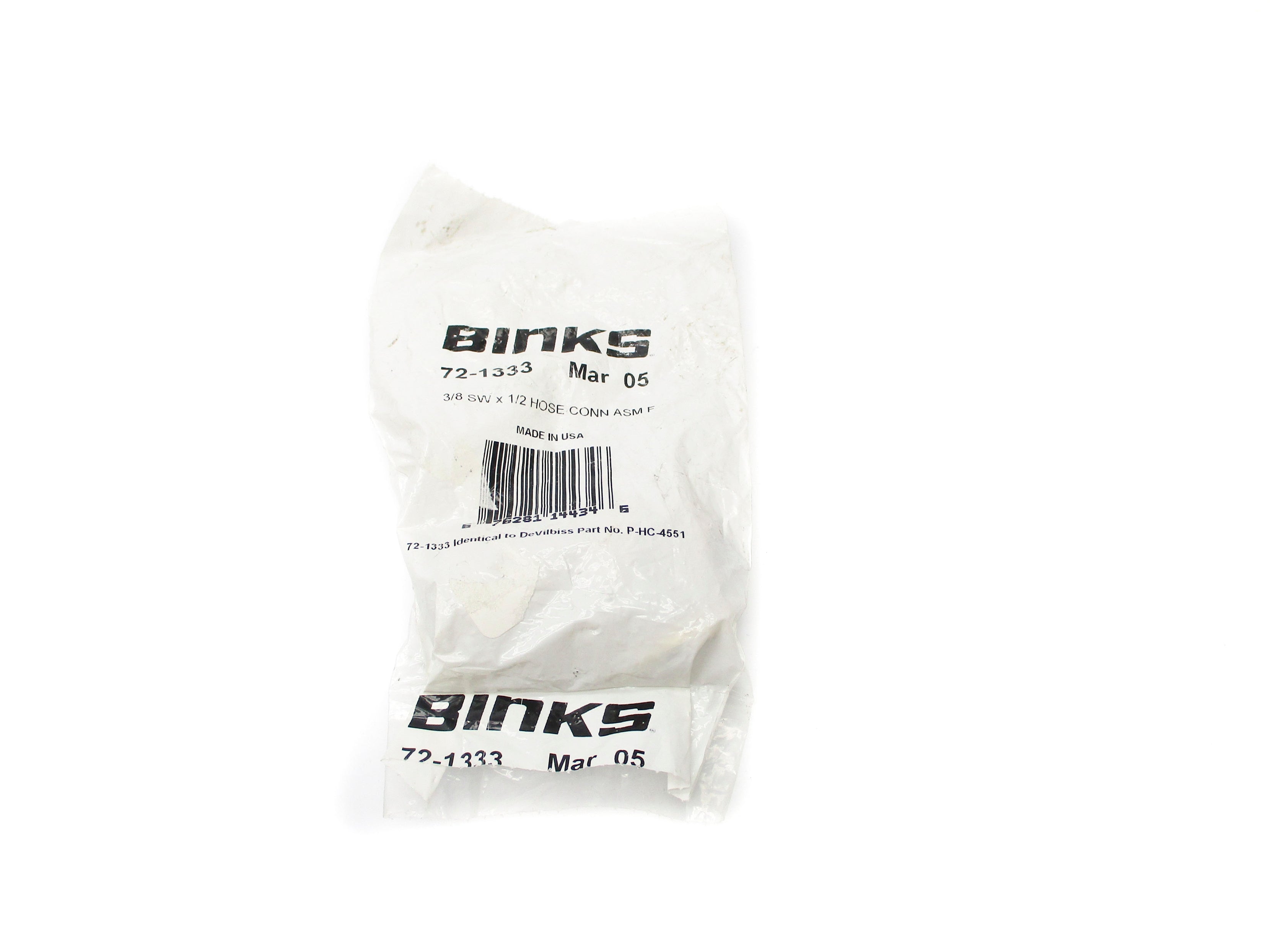 BINKS 72-1333 NSMP
