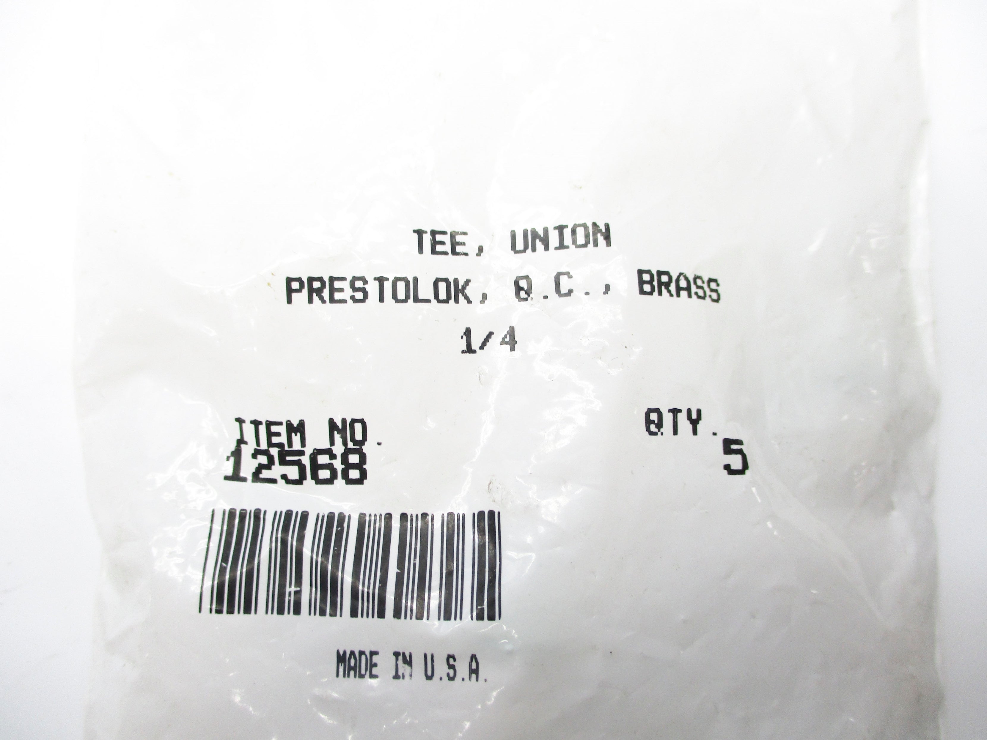 PRESTOLOK 12568 (PKG OF 5) NSMP