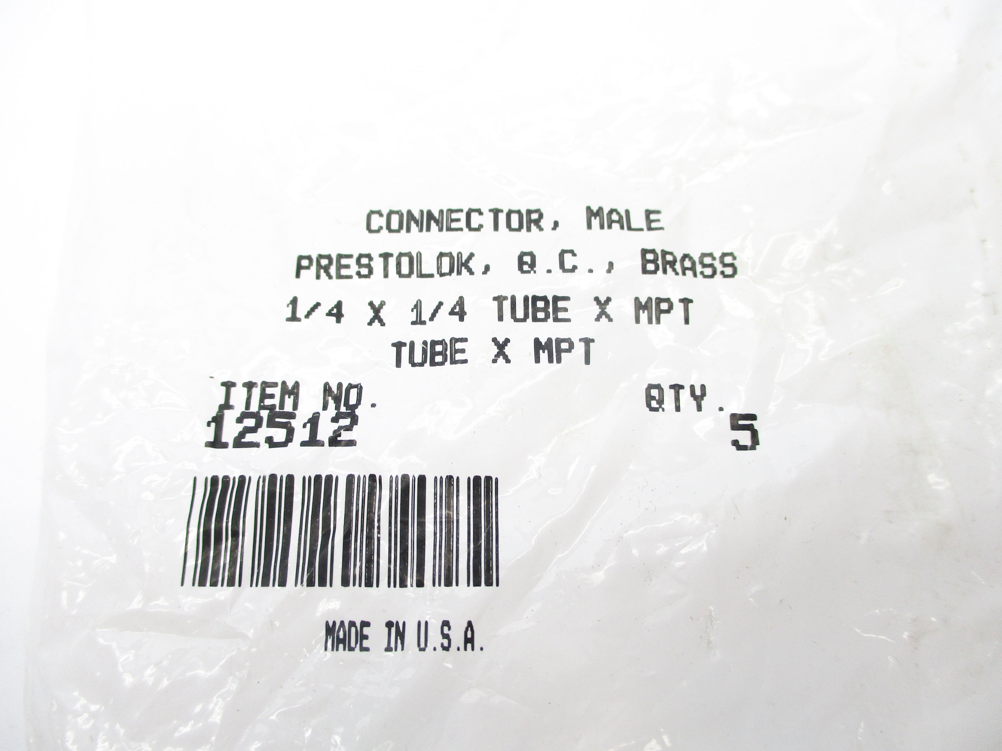 PRESTOLOK 12512 (PKG OF 5) NSMP