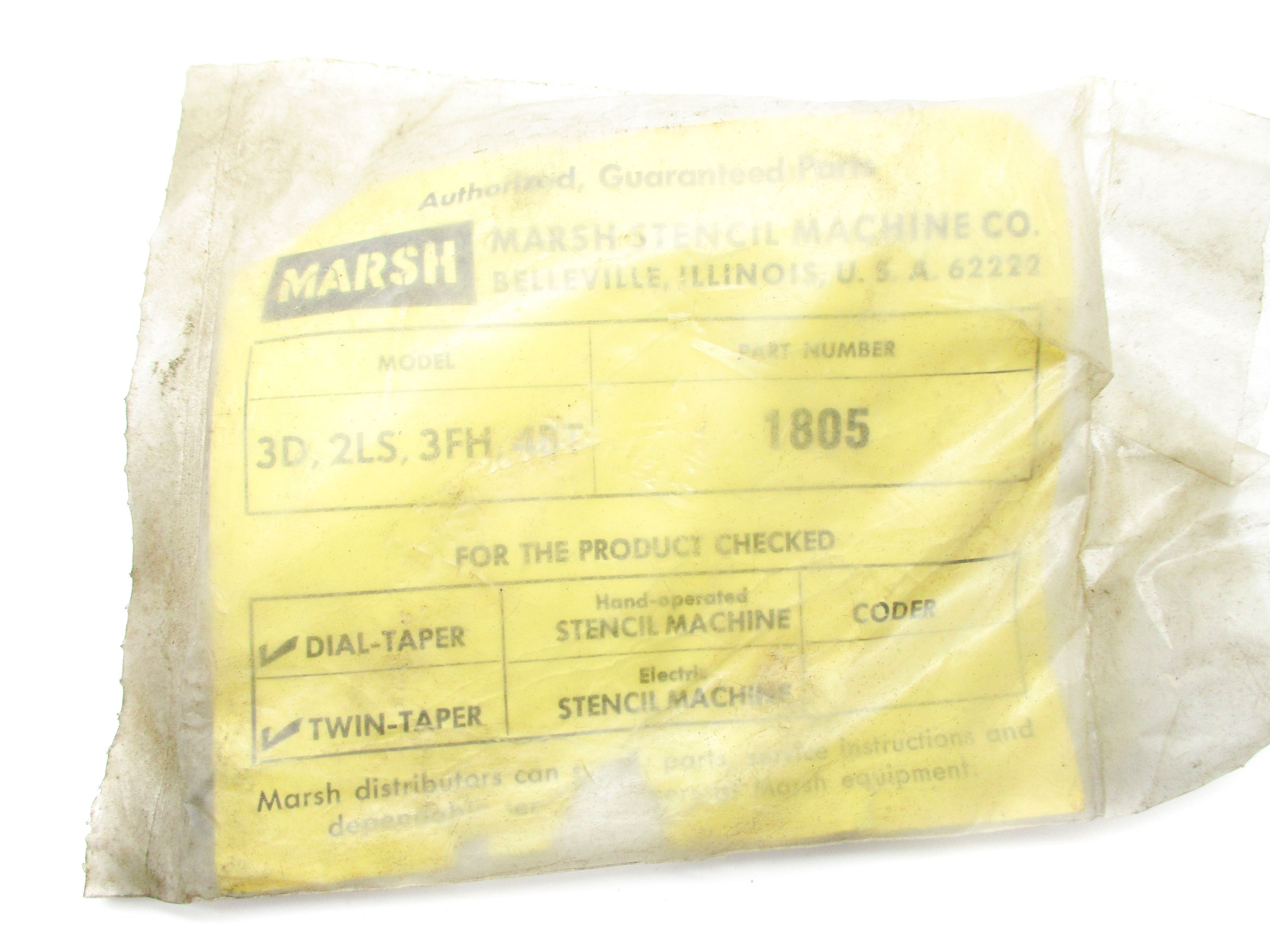 MARSH 1805 NSMP