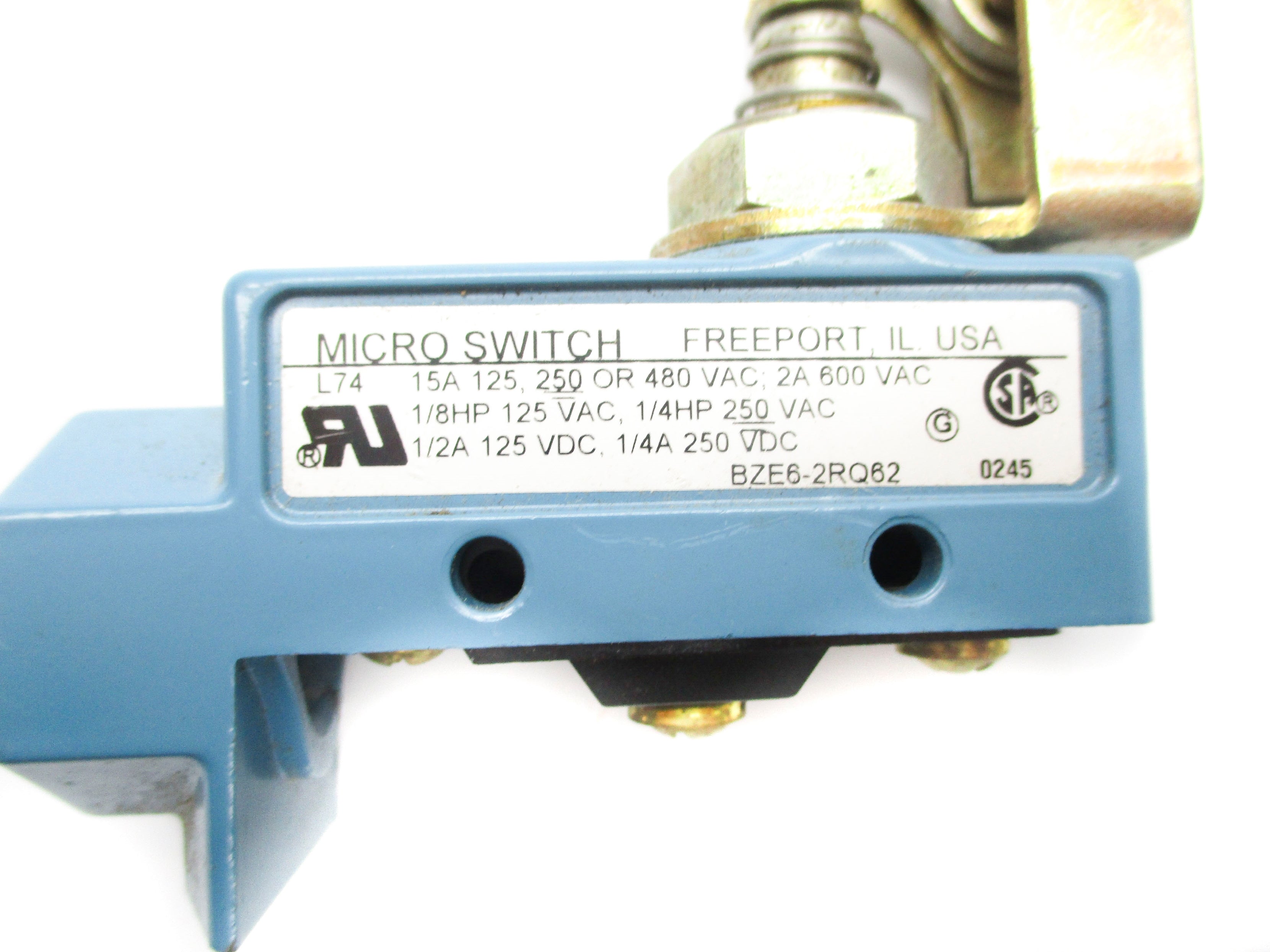MICROSWITCH BZE6-2RQ62 (AS PICTURED) NSNP