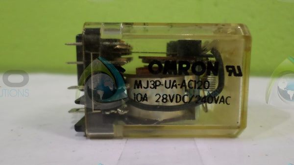 OMRON MJ3P-UA-AC120 RELAY UNMP