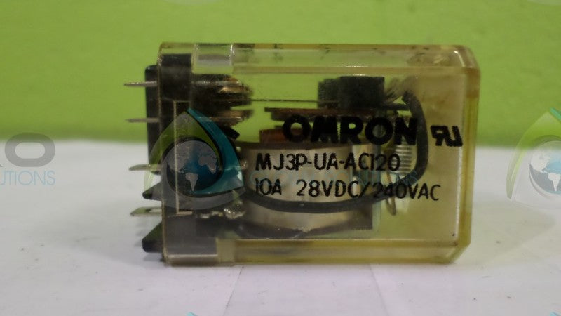 OMRON MJ3P-UA-AC120 RELAY UNMP