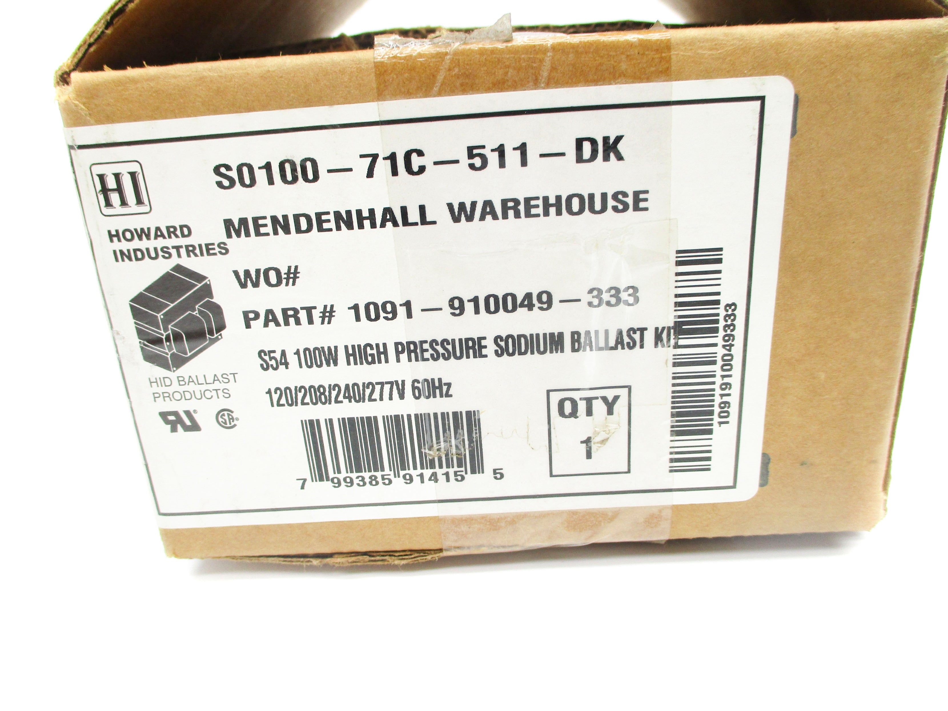 HOWARD INSTRUMENTS S0100-71C-511-DK NSMP