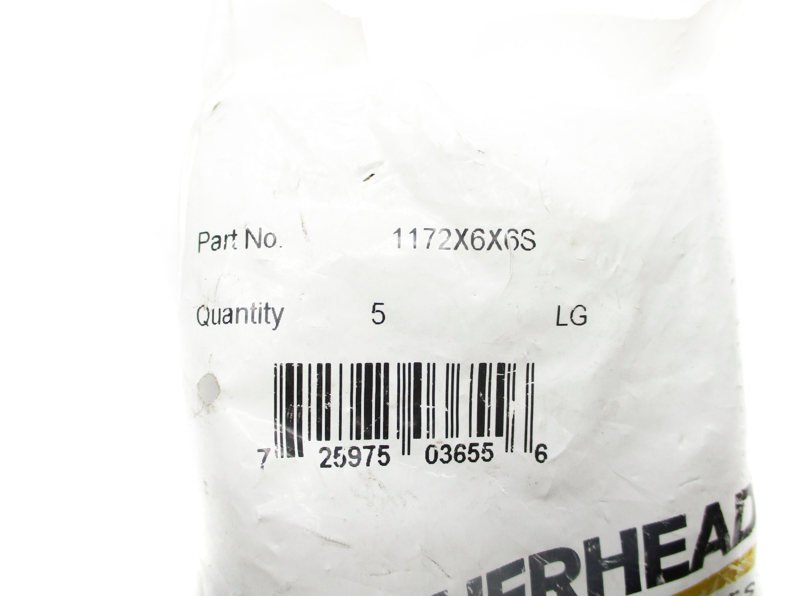 WEATHERHEAD 1172X6X6S (PKG OF 5) NSMP