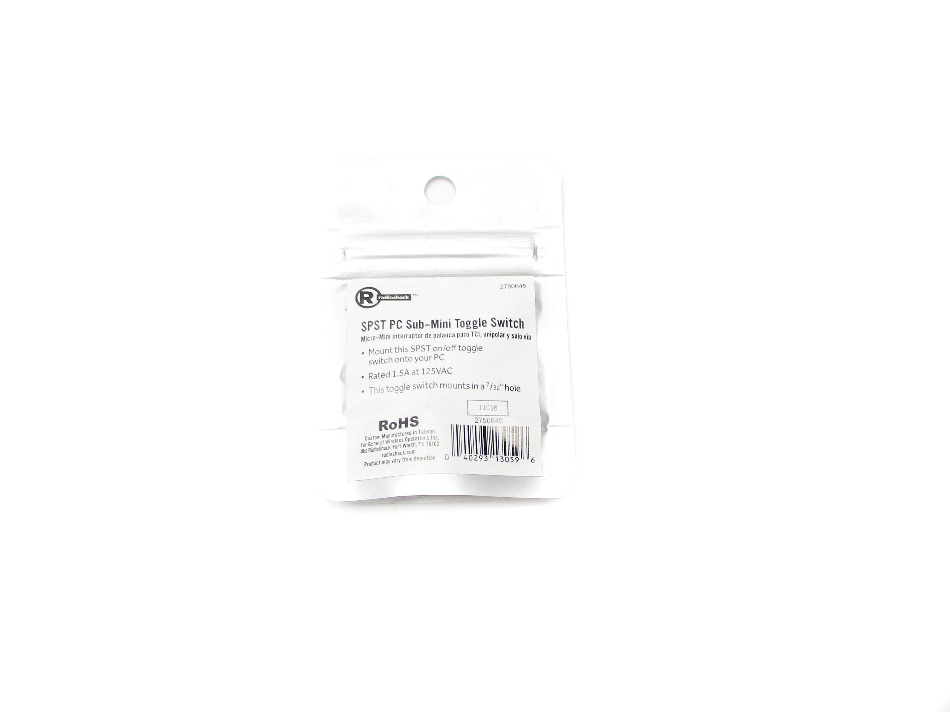 RADIOSHACK 2750645 NSMP