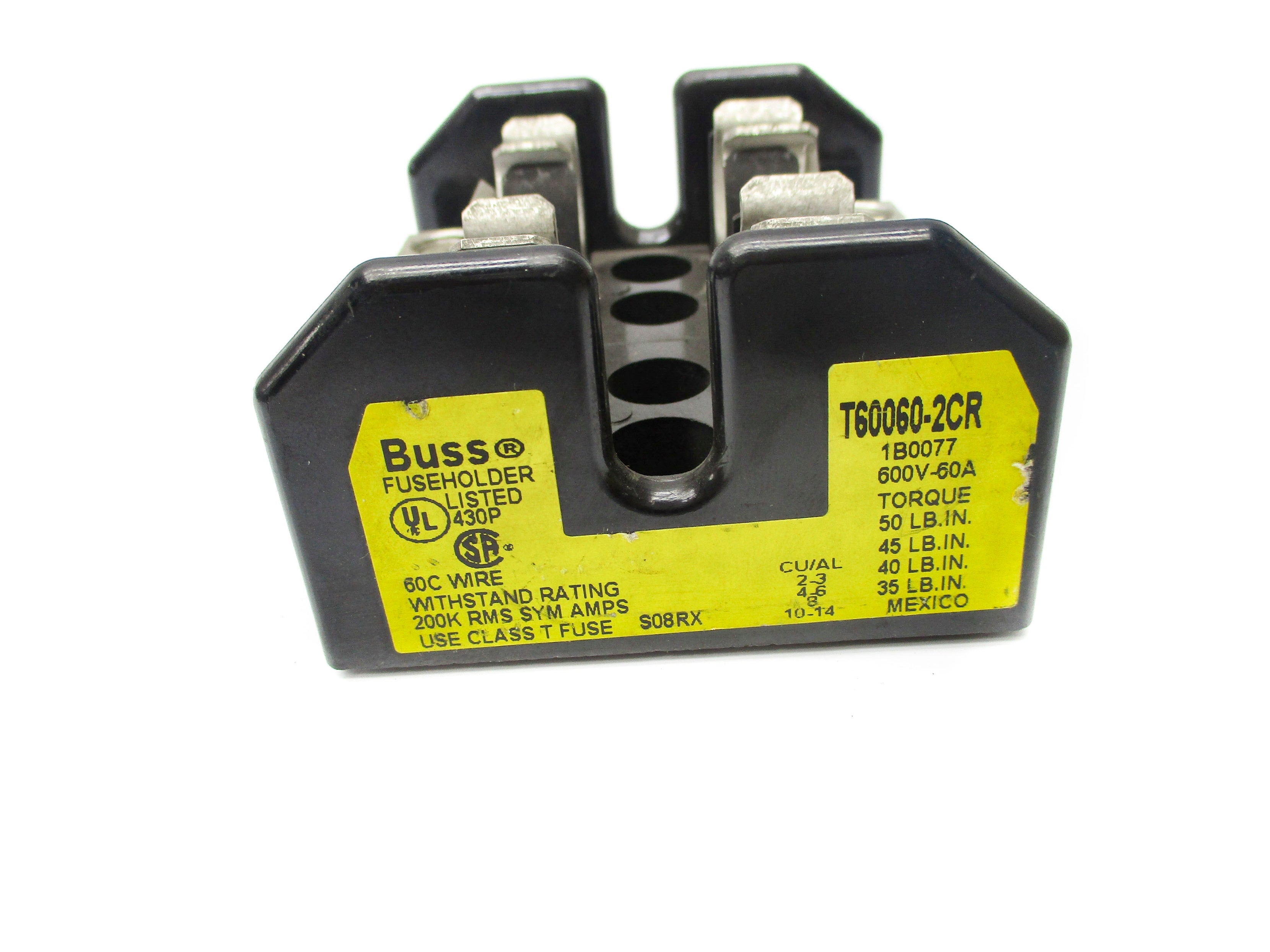 BUSSMANN T60060-2CR UNMP