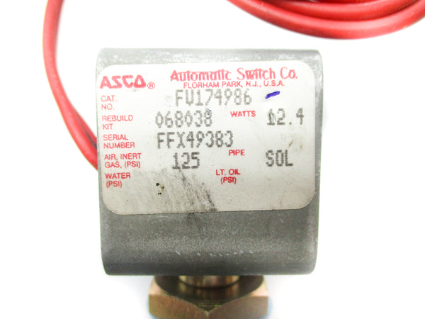 ASCO FV174986 125PSI NSNP