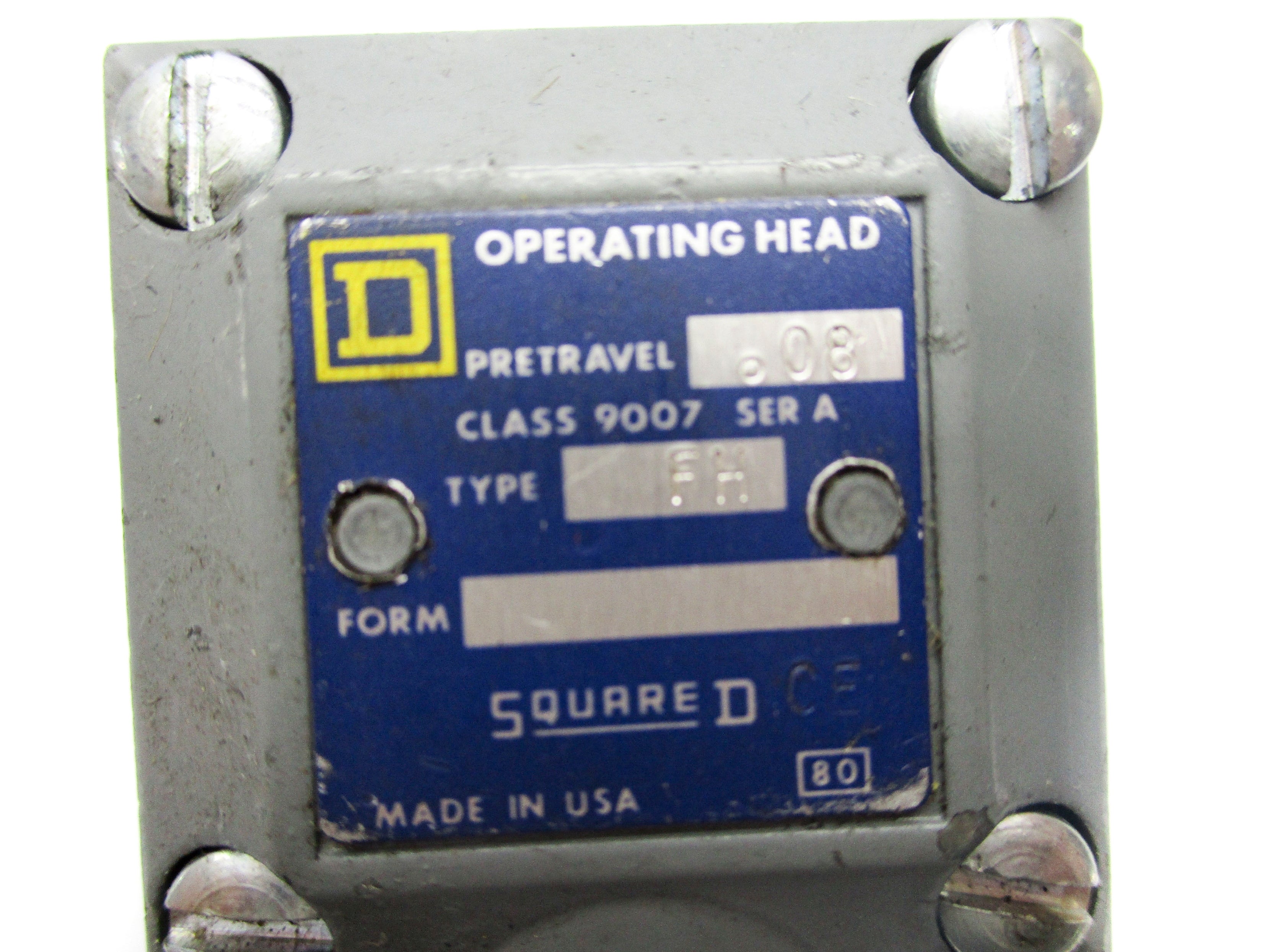 SQUARE D 9007FH SER. A NSNP