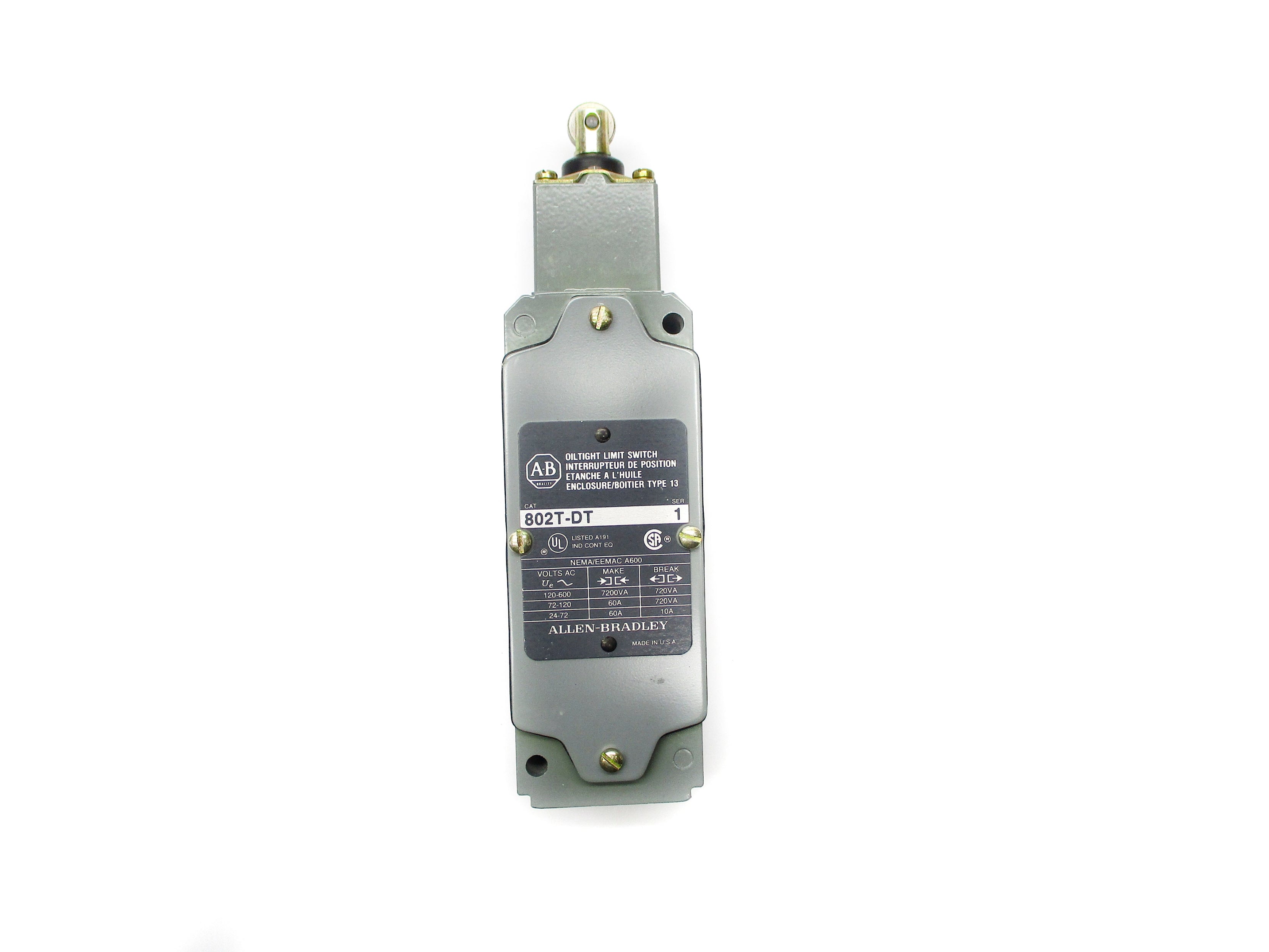 INDUSTRIAL SPARE PART 802T-DT SER. 1 NSNP