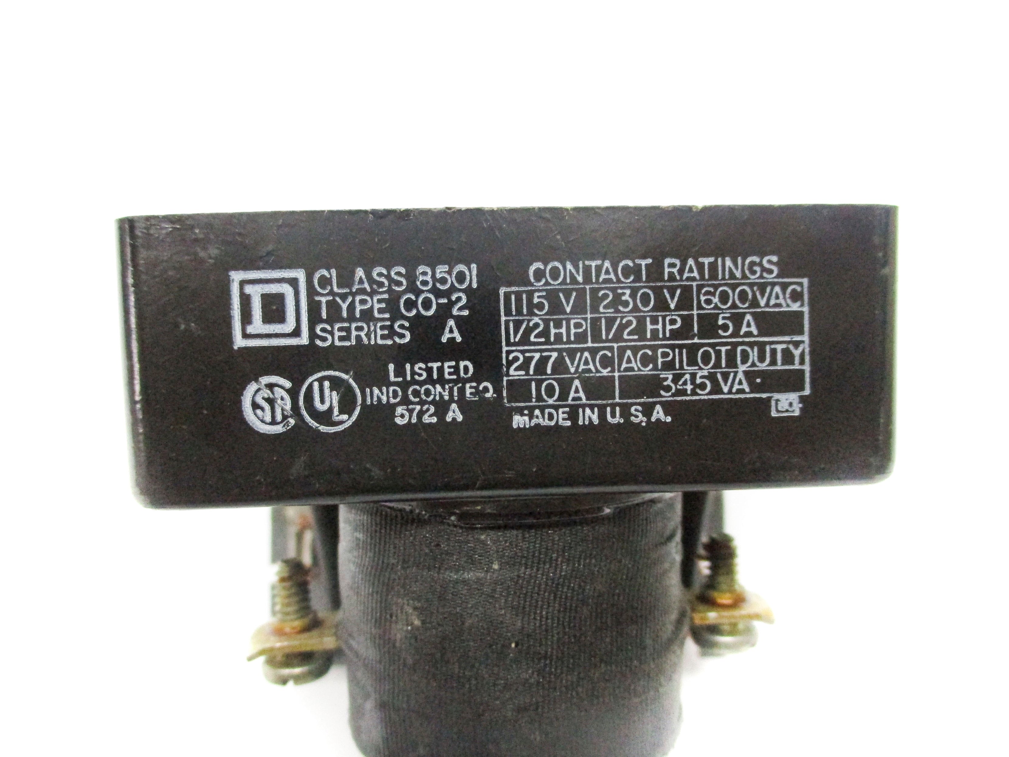 SQUARE D 8501CO2V01 SER. A 24V NSNP