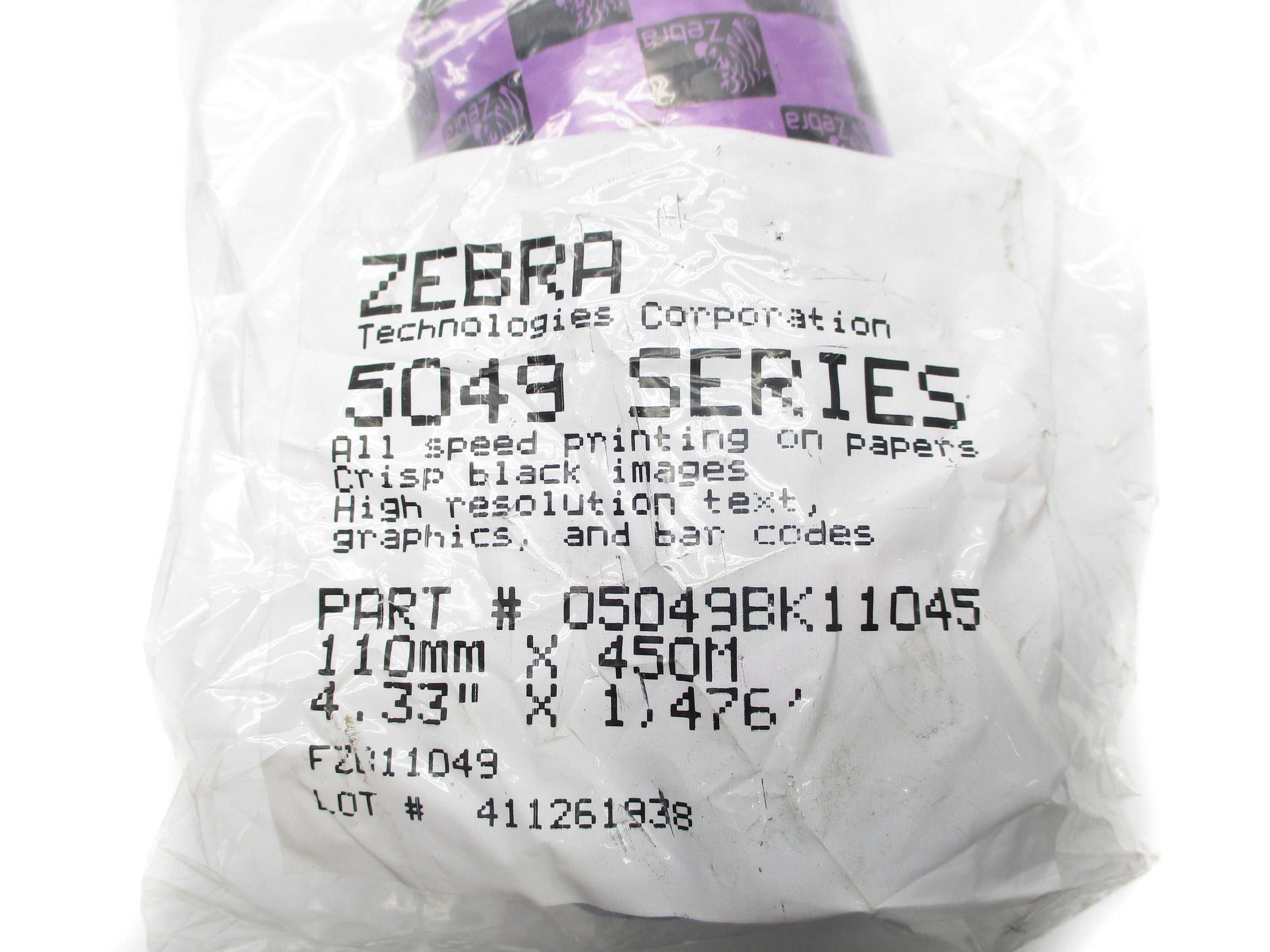 ZEBRA 05049BK11045 NSMP