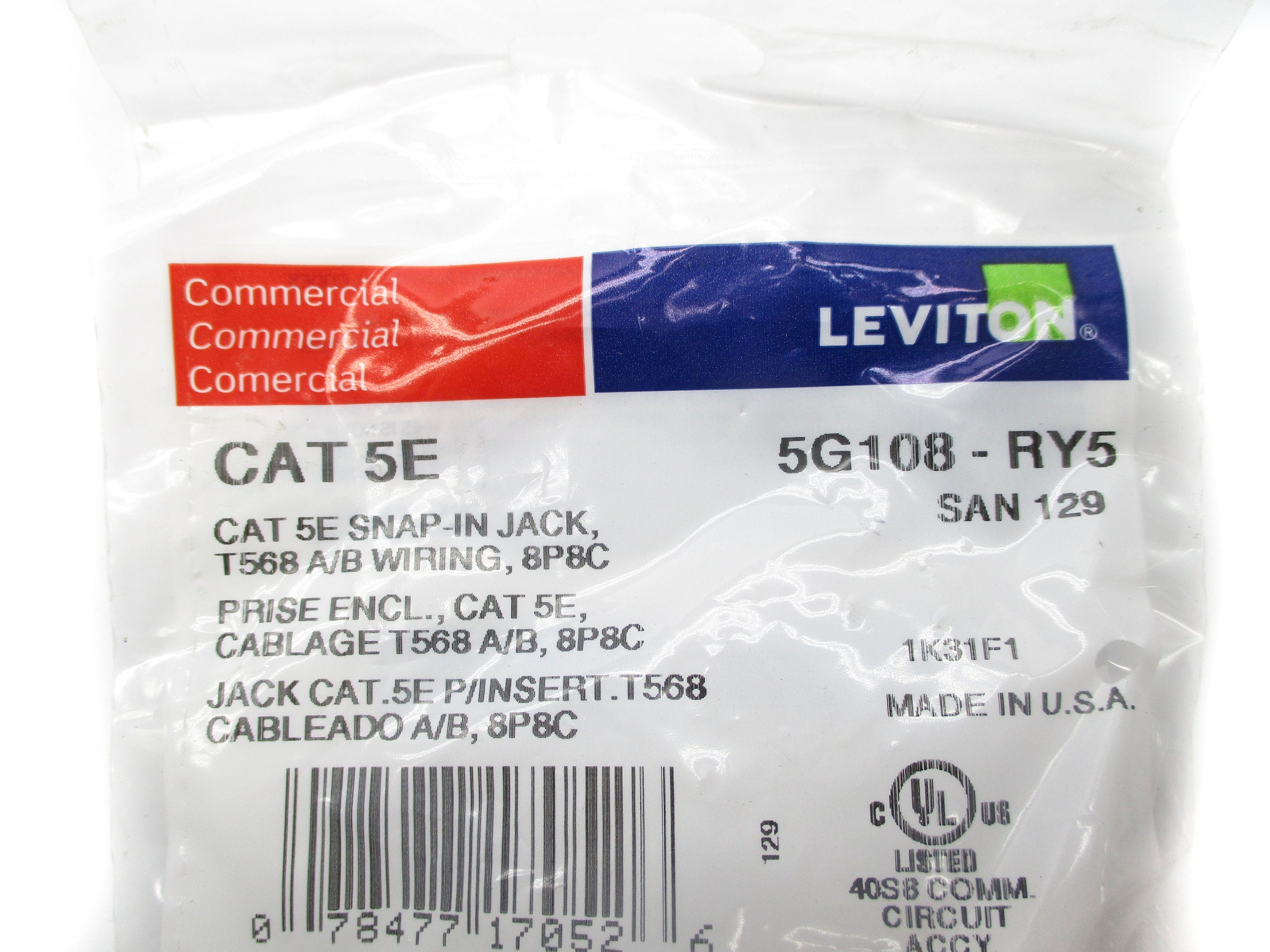 LEVITON 5G108-RY5 NSMP