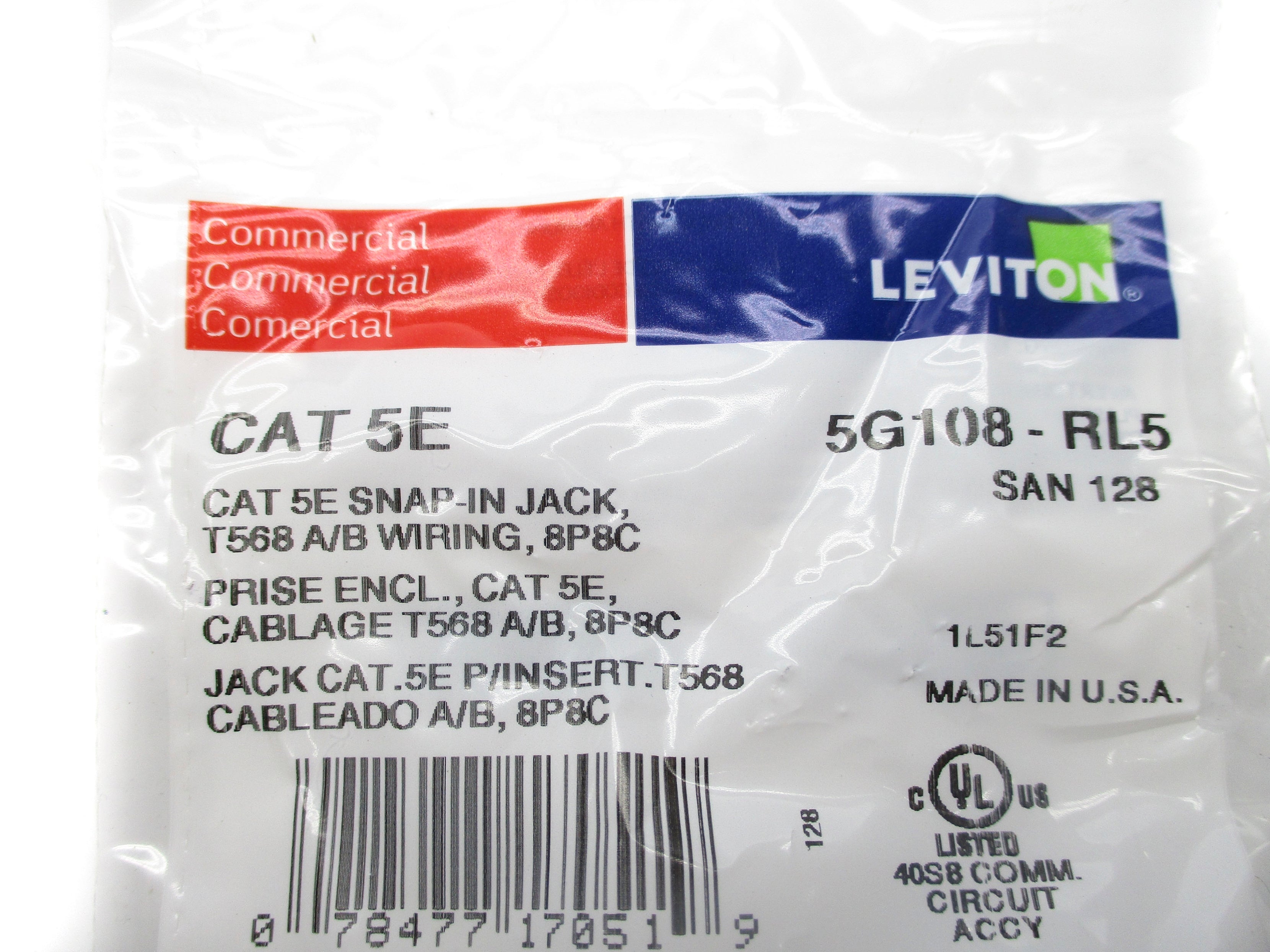 LEVITON 5G108-RL5 NSMP