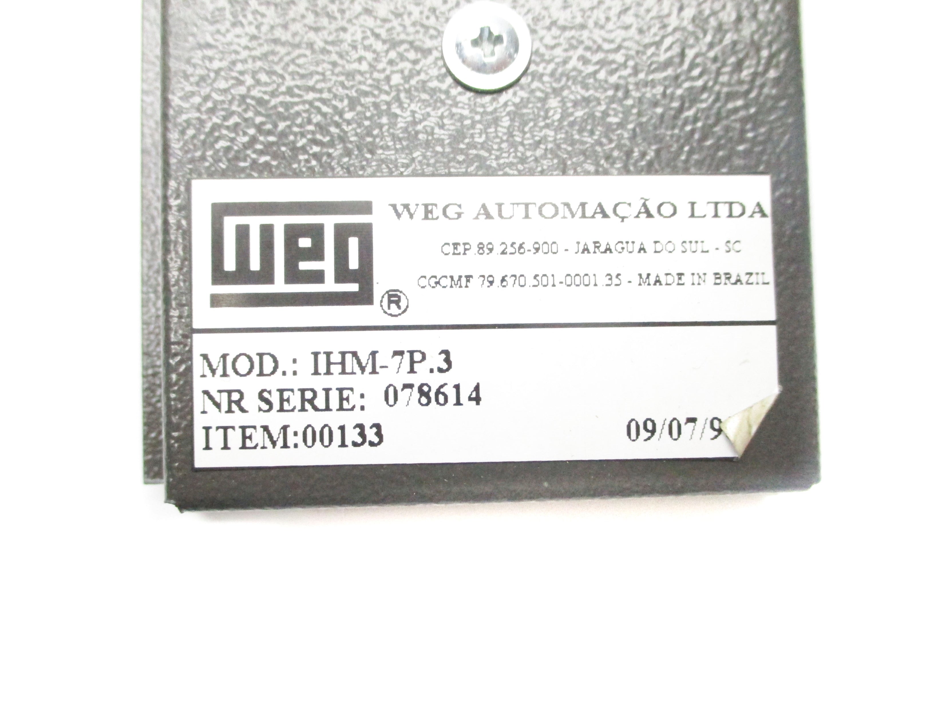 WEG IHM-7P.3 NSNP