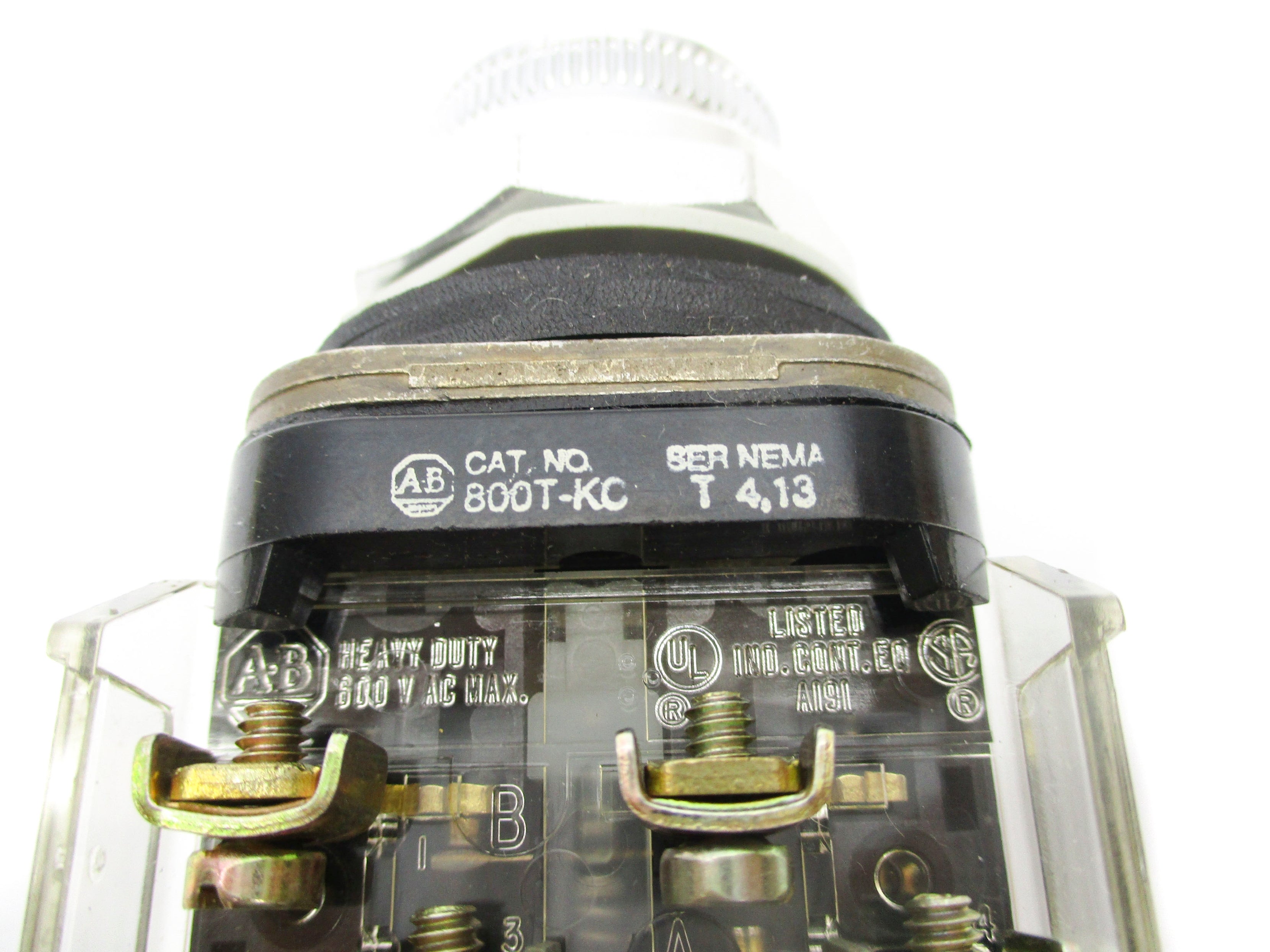 ALLEN BRADLEY 800T-KC1 SER. T NSNP