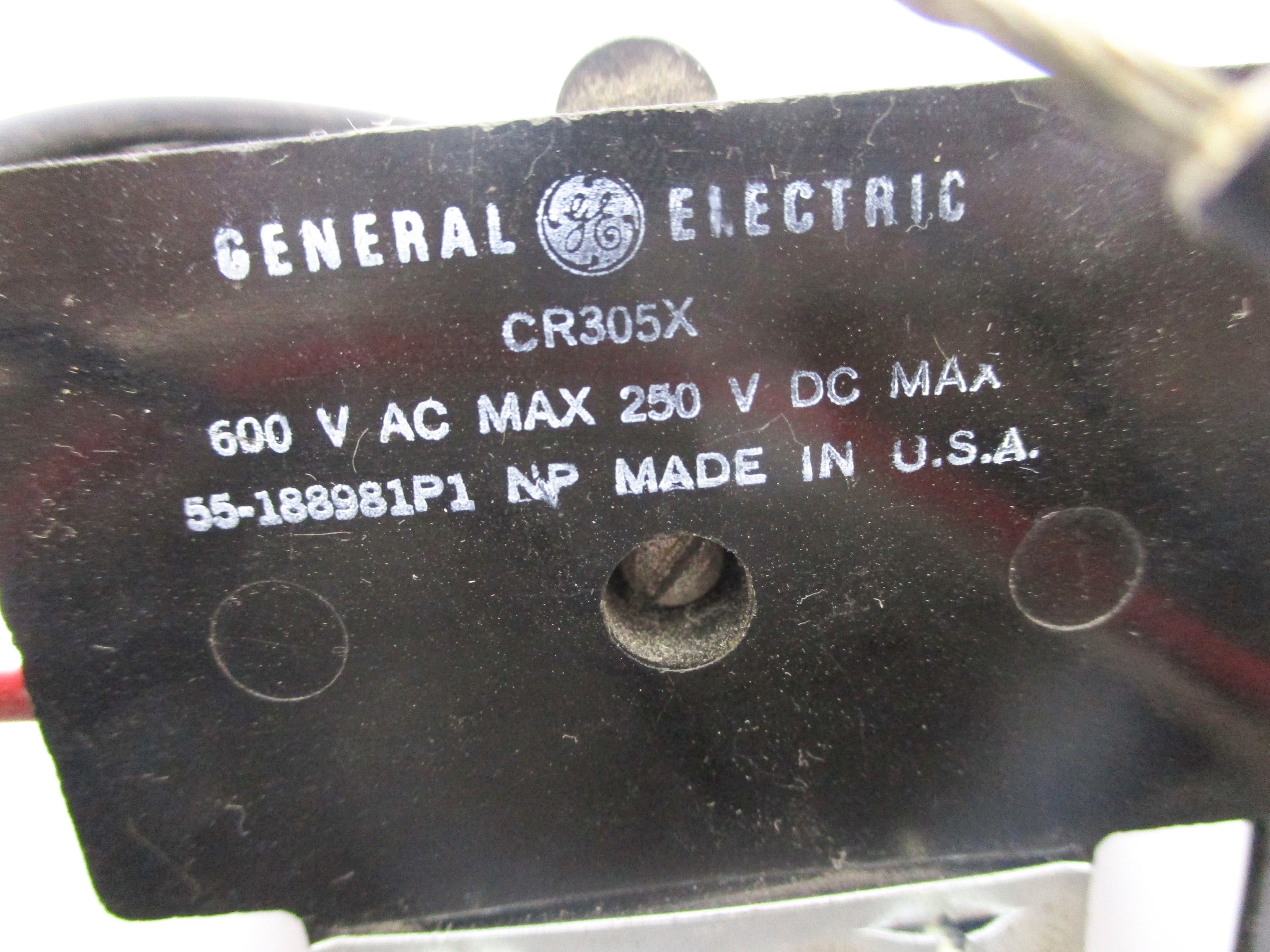 GENERAL ELECTRIC CR305X NSNP