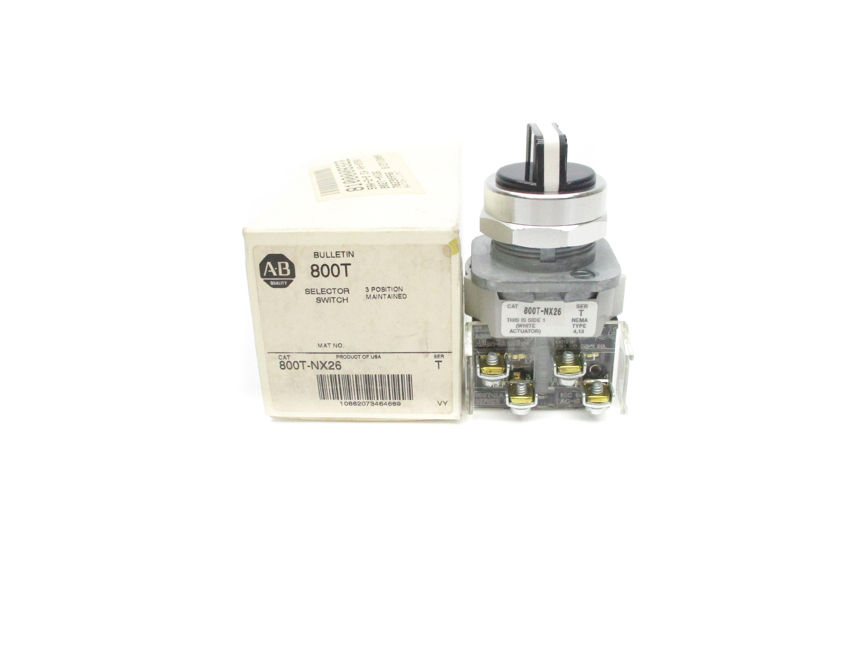 INDUSTRIAL SPARE PART 800T-NX26 SER. T (WH) NSMP