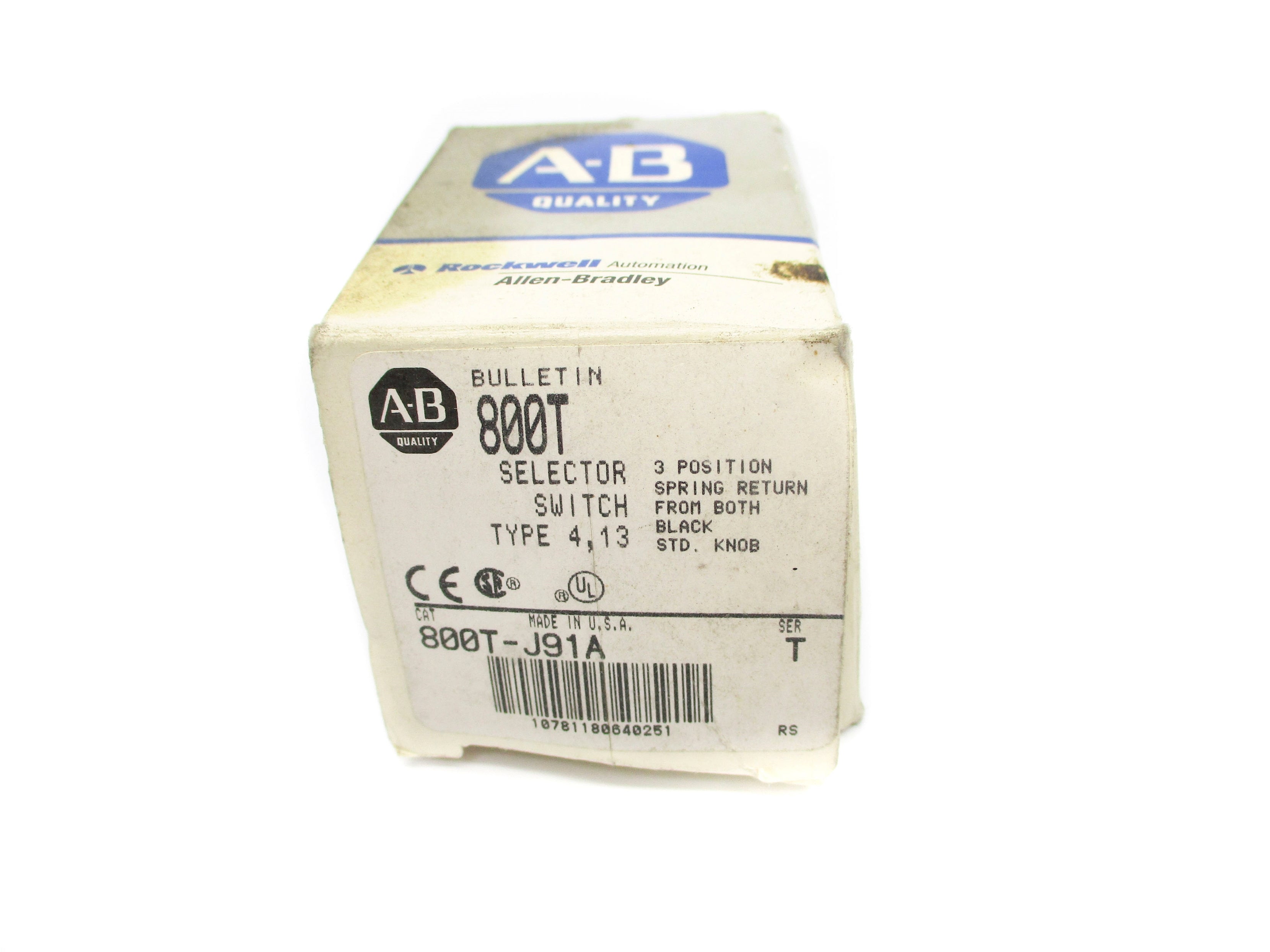 ALLEN BRADLEY 800T-J91A SER. T (AS PICTURED) (GY/BL) NSMP