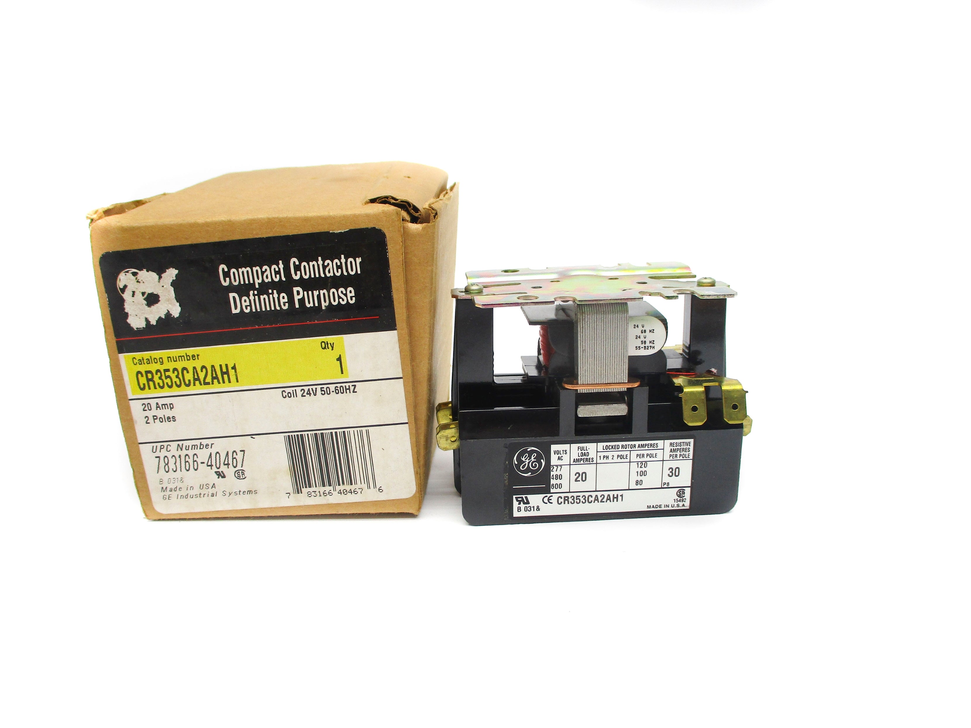 GENERAL ELECTRIC CR353CA2AH1 24V NSMP