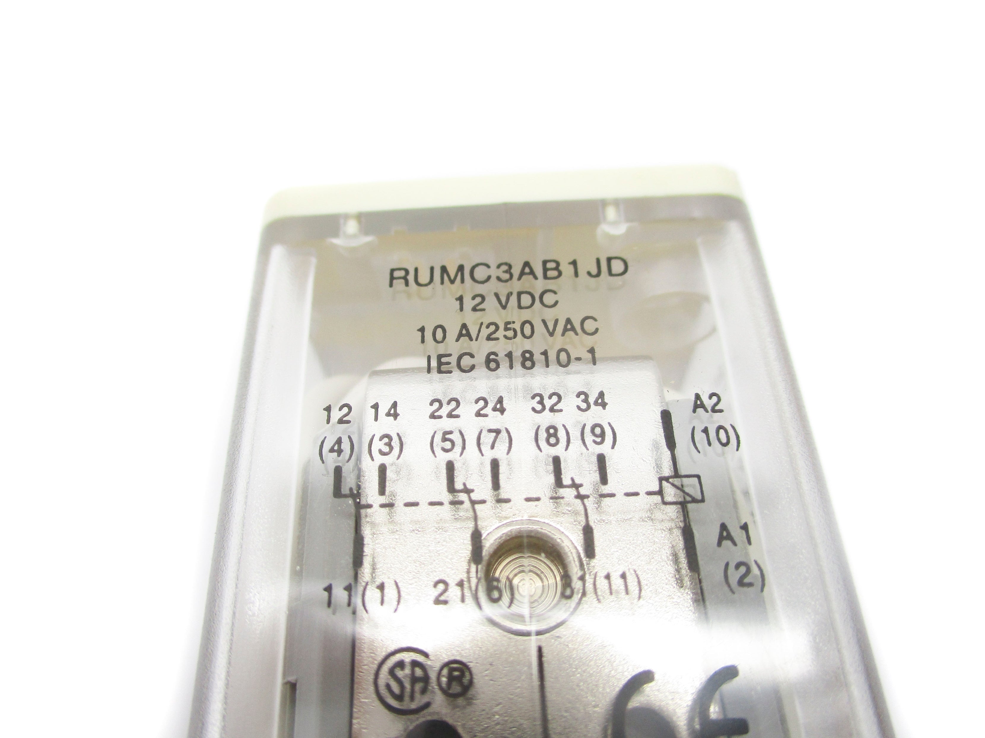 TELEMECANIQUE RUMC3AB1JD 12VDC 10A NSNP