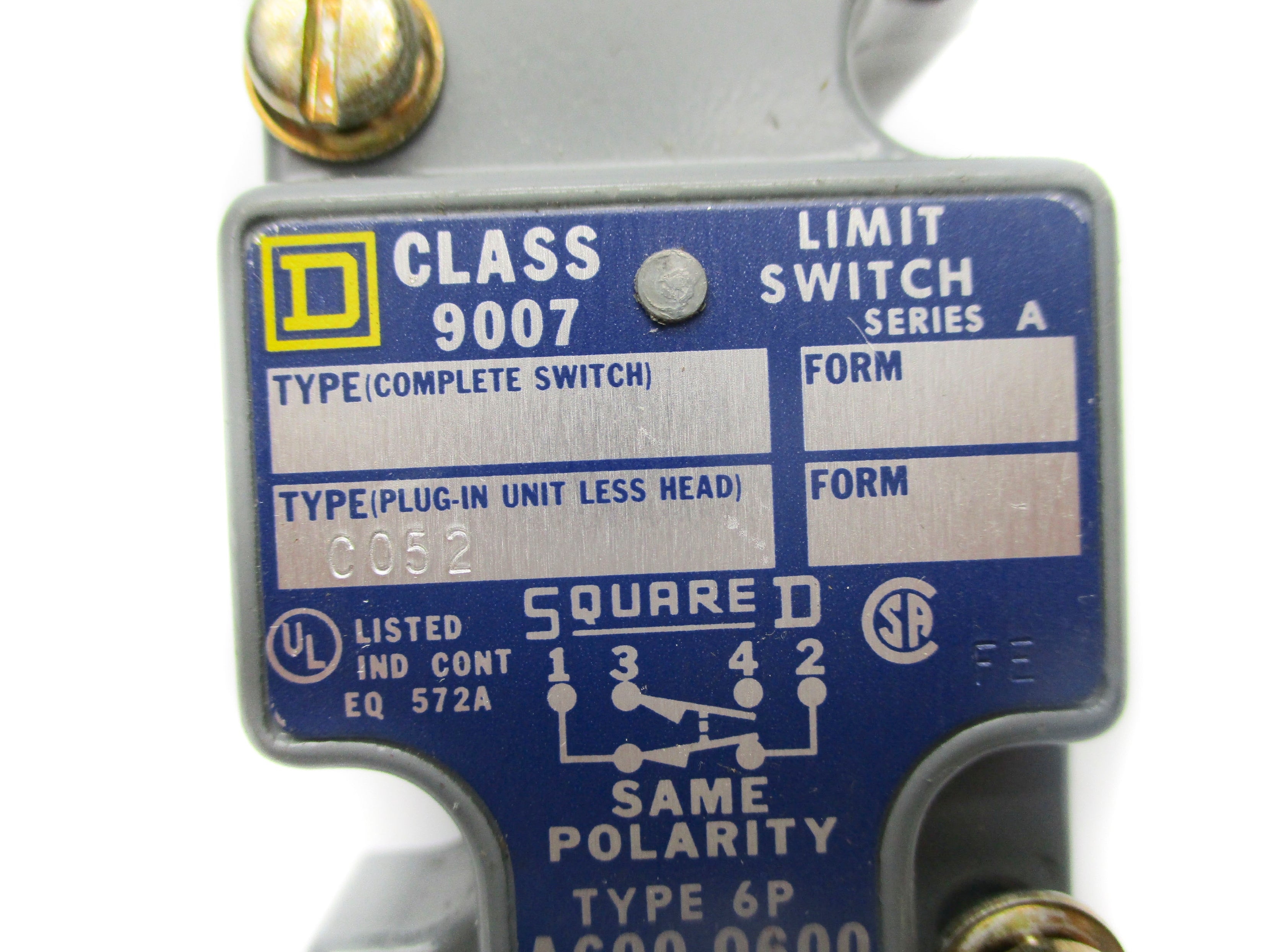 SQUARE D 9007C052 SER. A NSNP