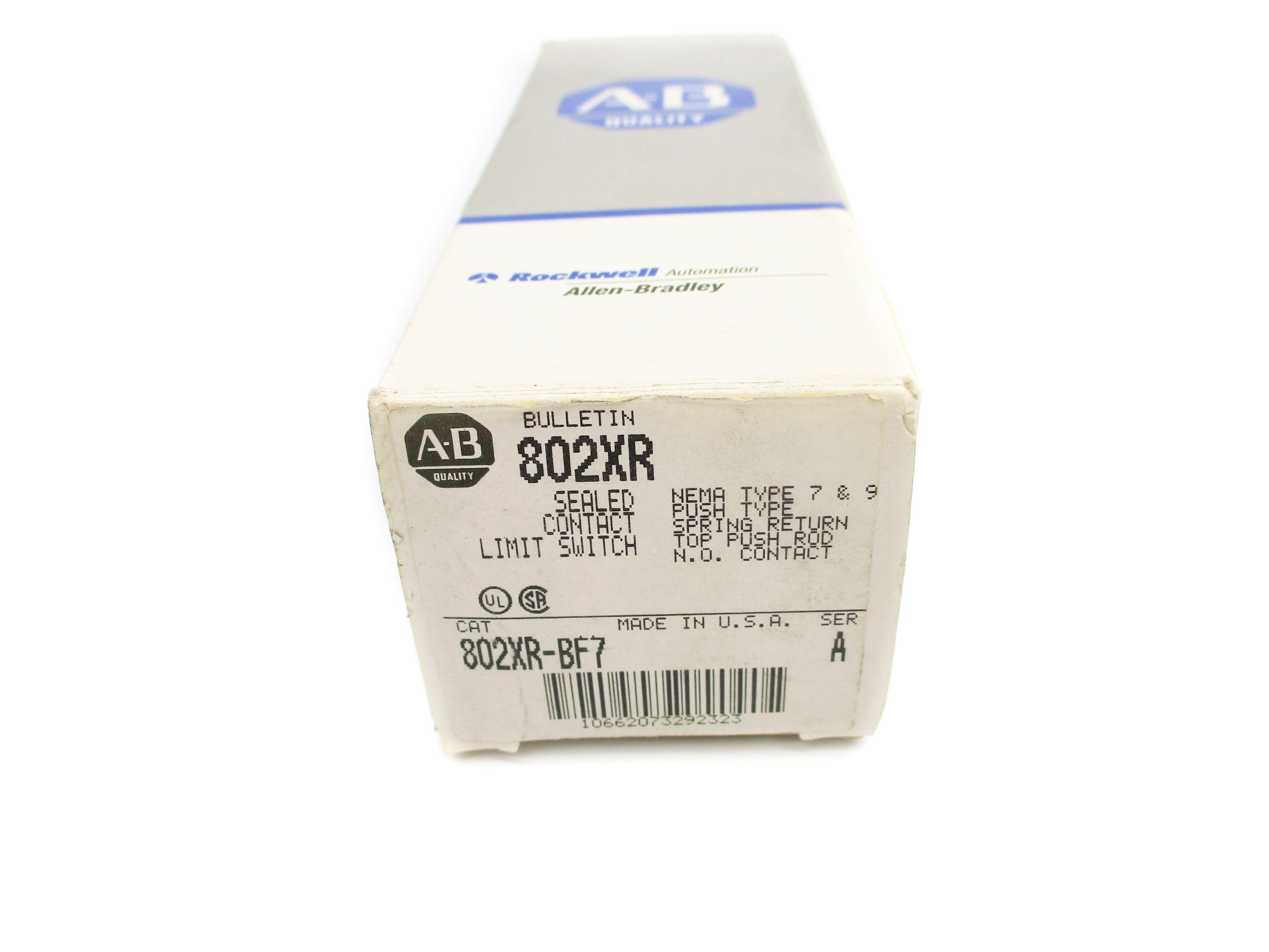 ALLEN BRADLEY 802XR-BF7 SER. A (GY/BL) NSMP
