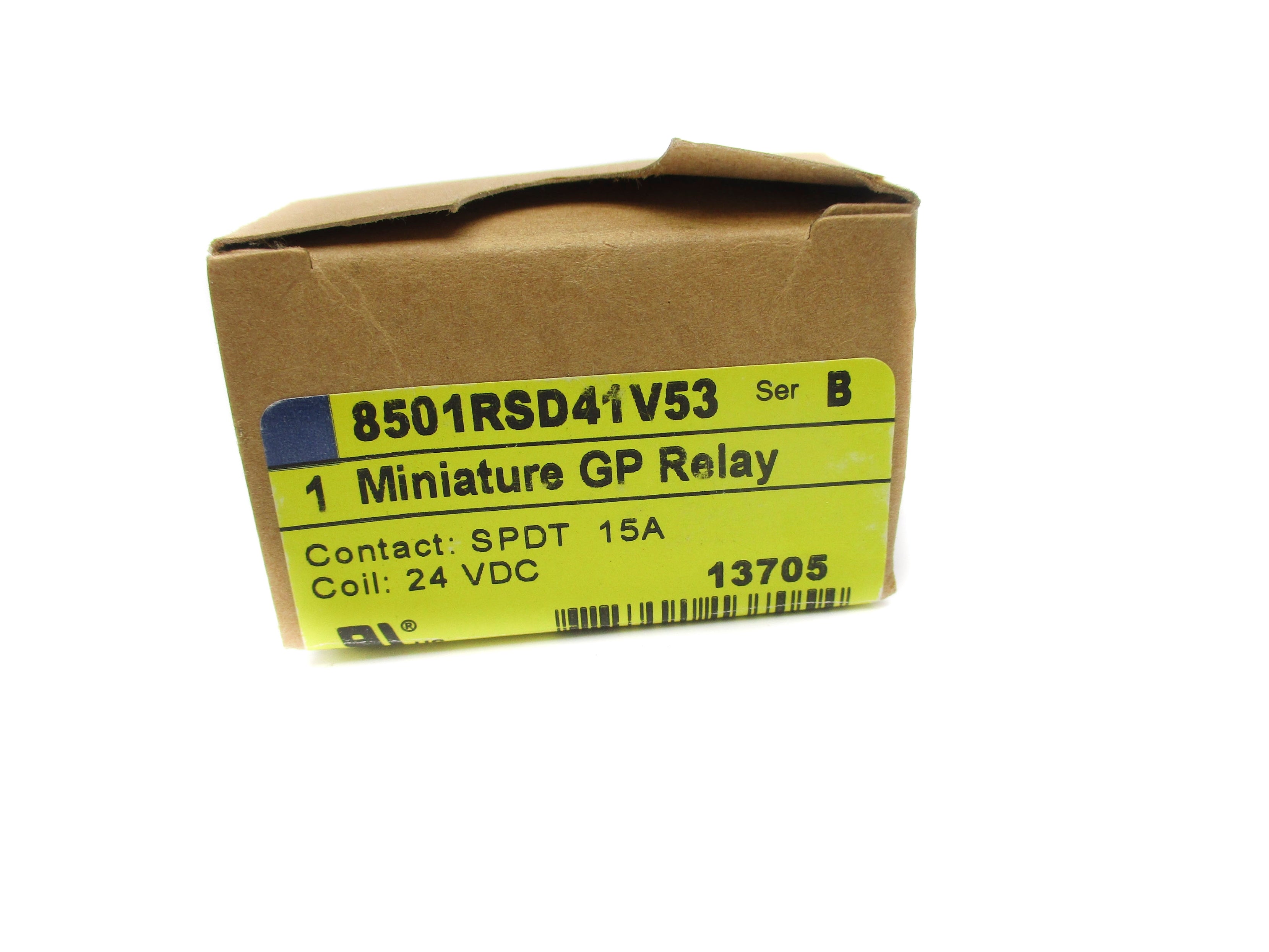 SQUARE D 8501RSD41V53 SER. B 15A 24VDC NSMP