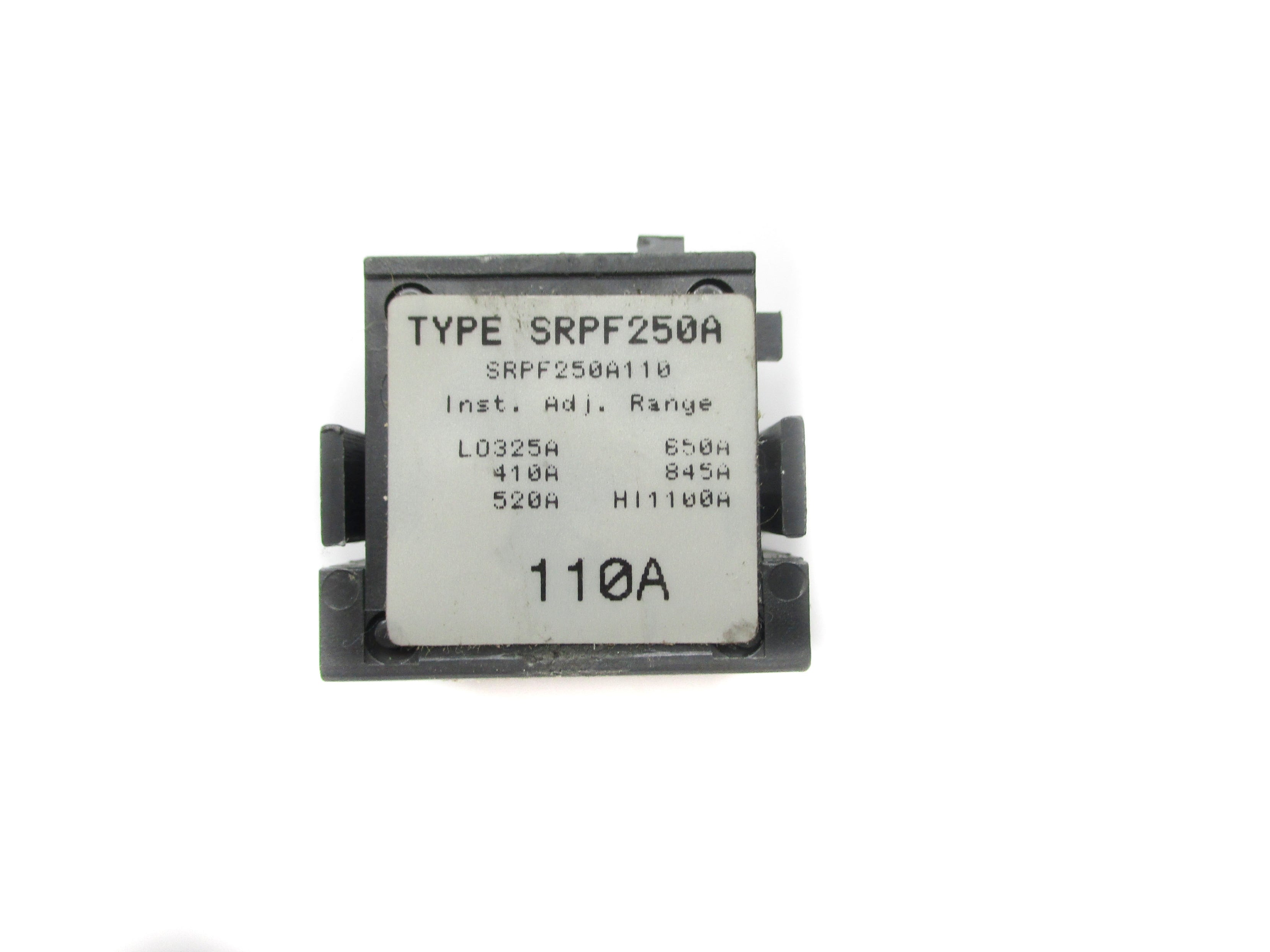 GENERAL ELECTRIC SRPF250A110 UNMP