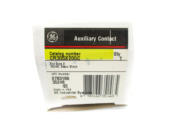 GENERAL ELECTRIC CR305X200C 600VAC NSMP