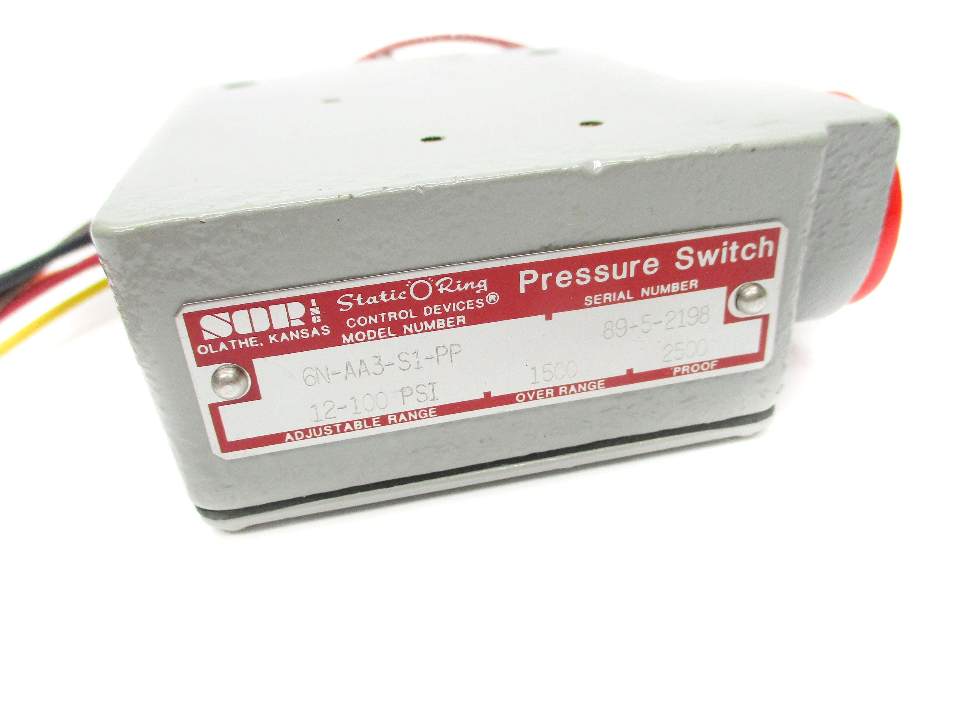 SOR 6N-AA3-S1-PP 12-100PSI NSNP