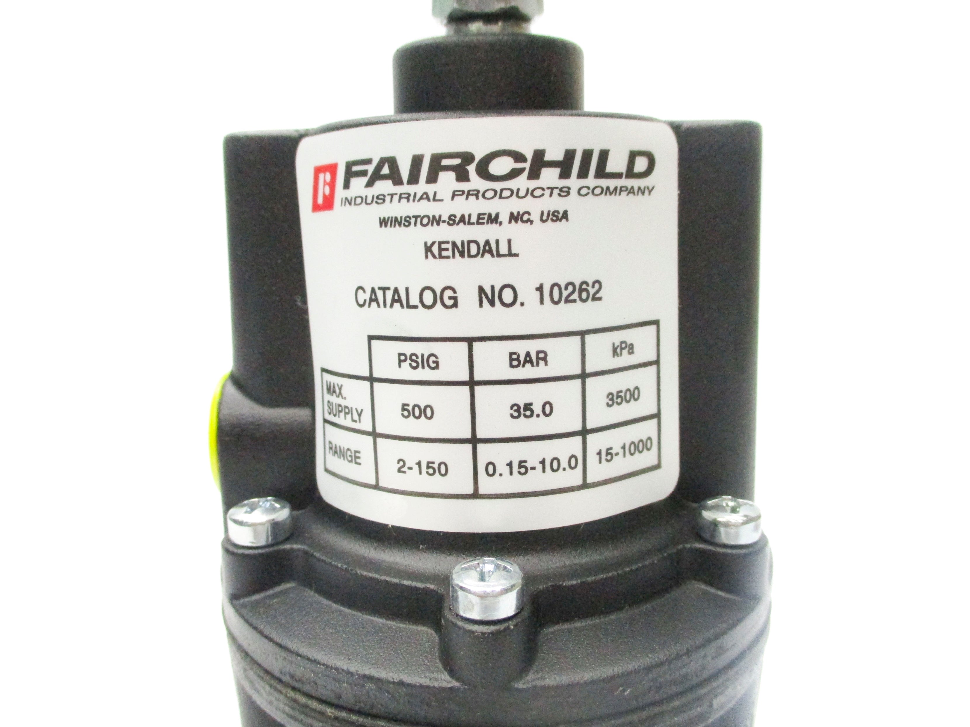 FAIRCHILD 10262 500PSIG NSNP