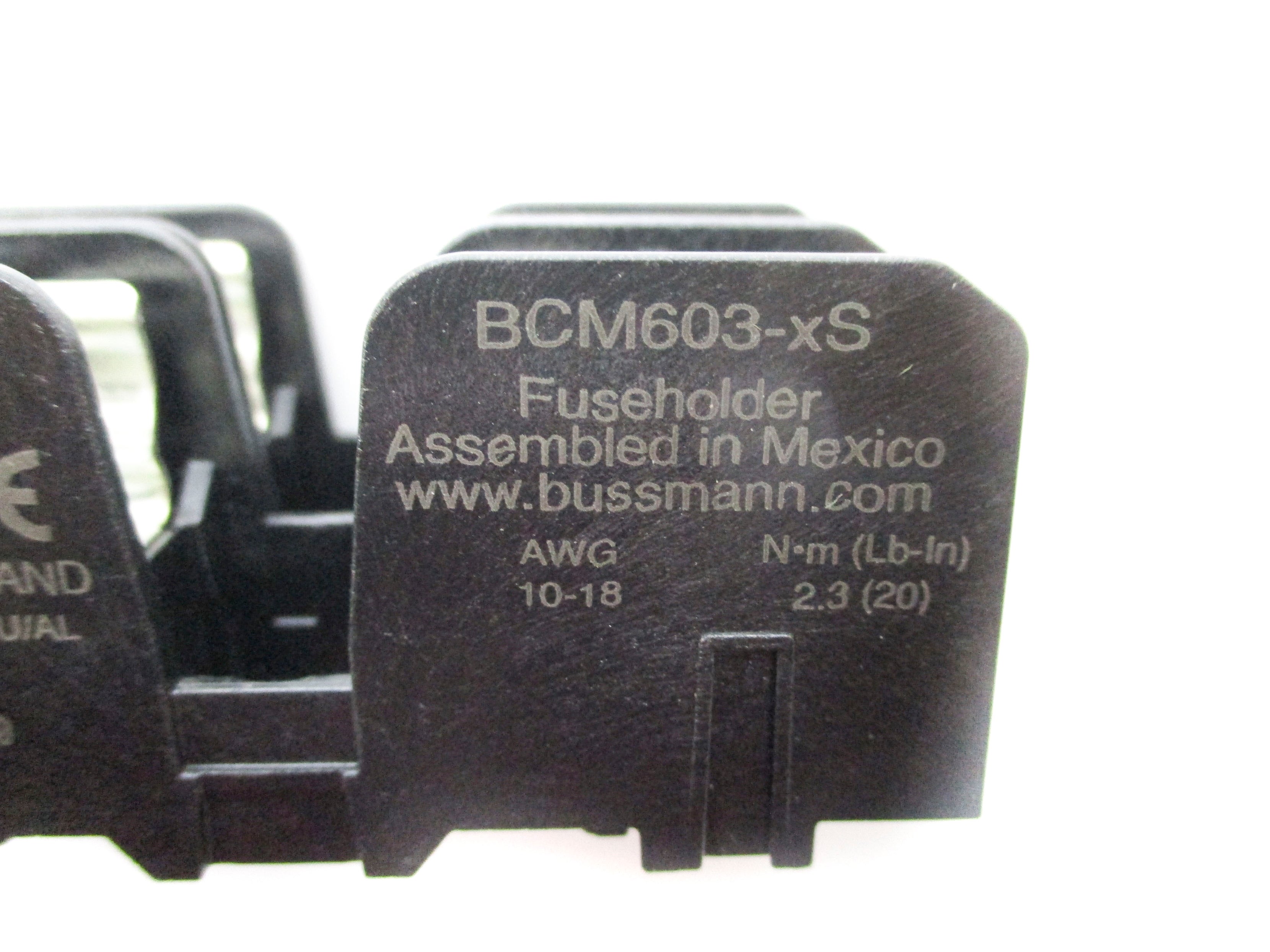 BUSSMANN BCM603-xS NSNP