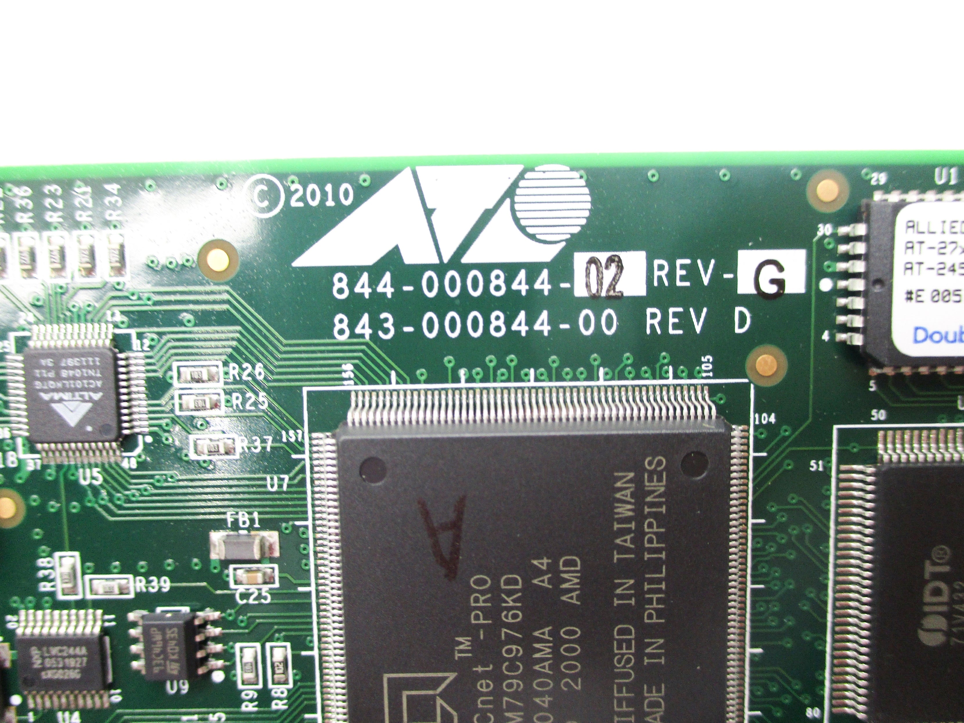 ALLIED TELESIS AT-2701FX 843-000844-00 NSNP