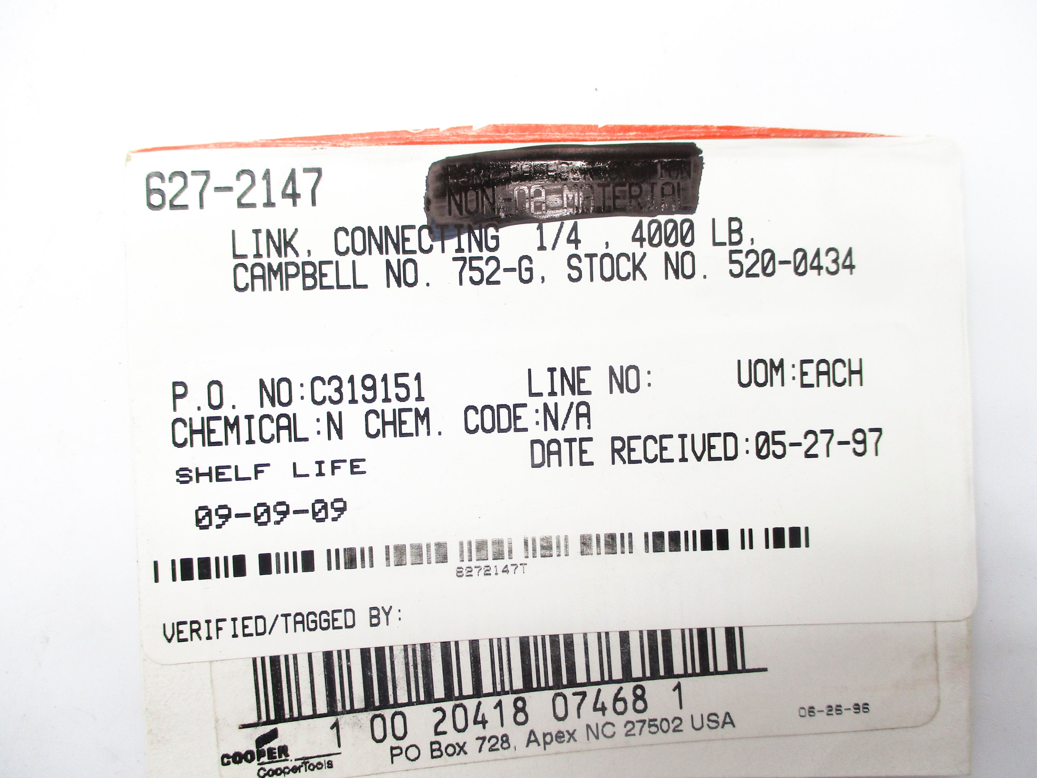 COOPER 752-G NSNP