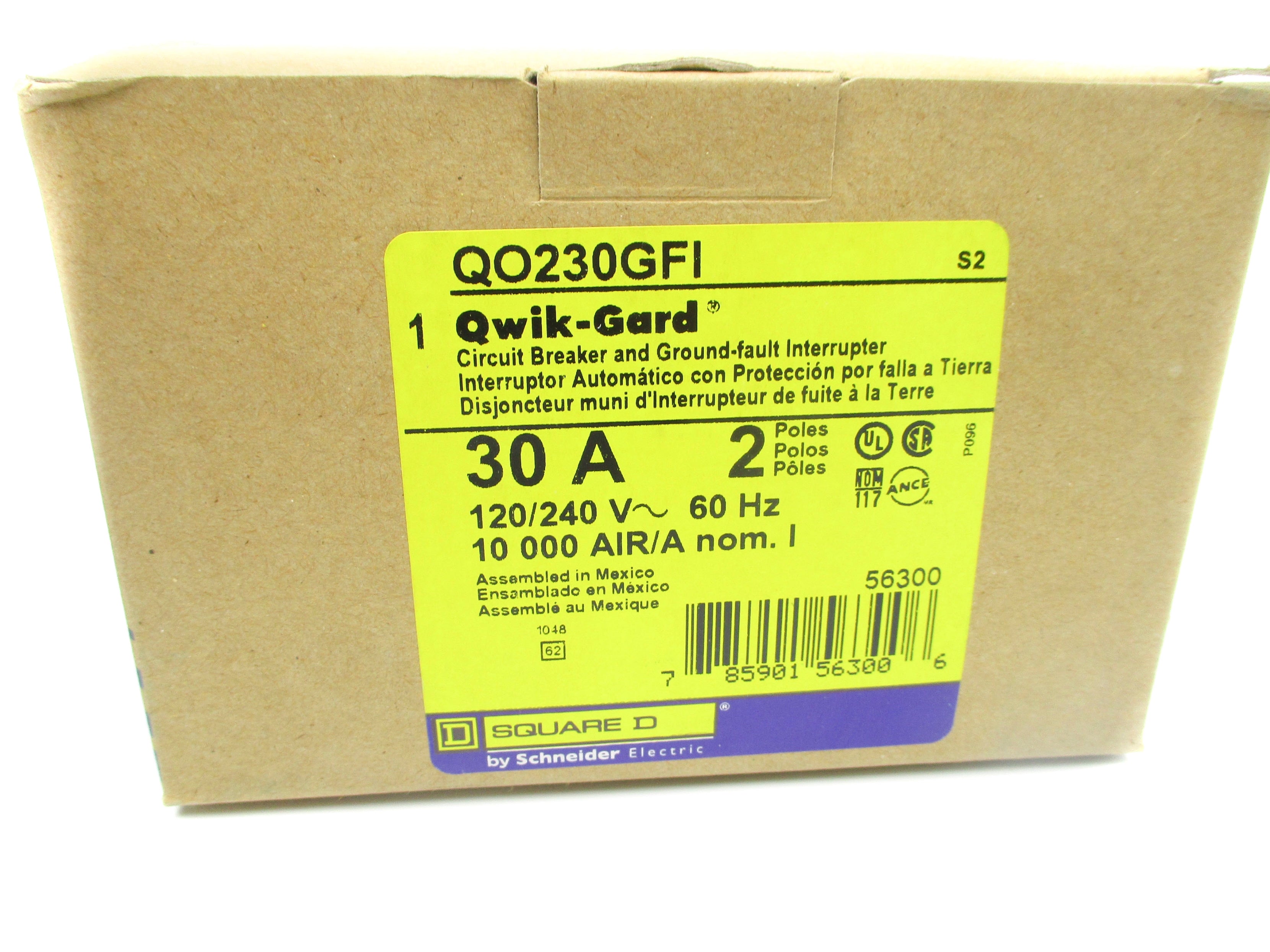 SQUARE D QO230GFI SER. S2 30A 120/240V NSMP