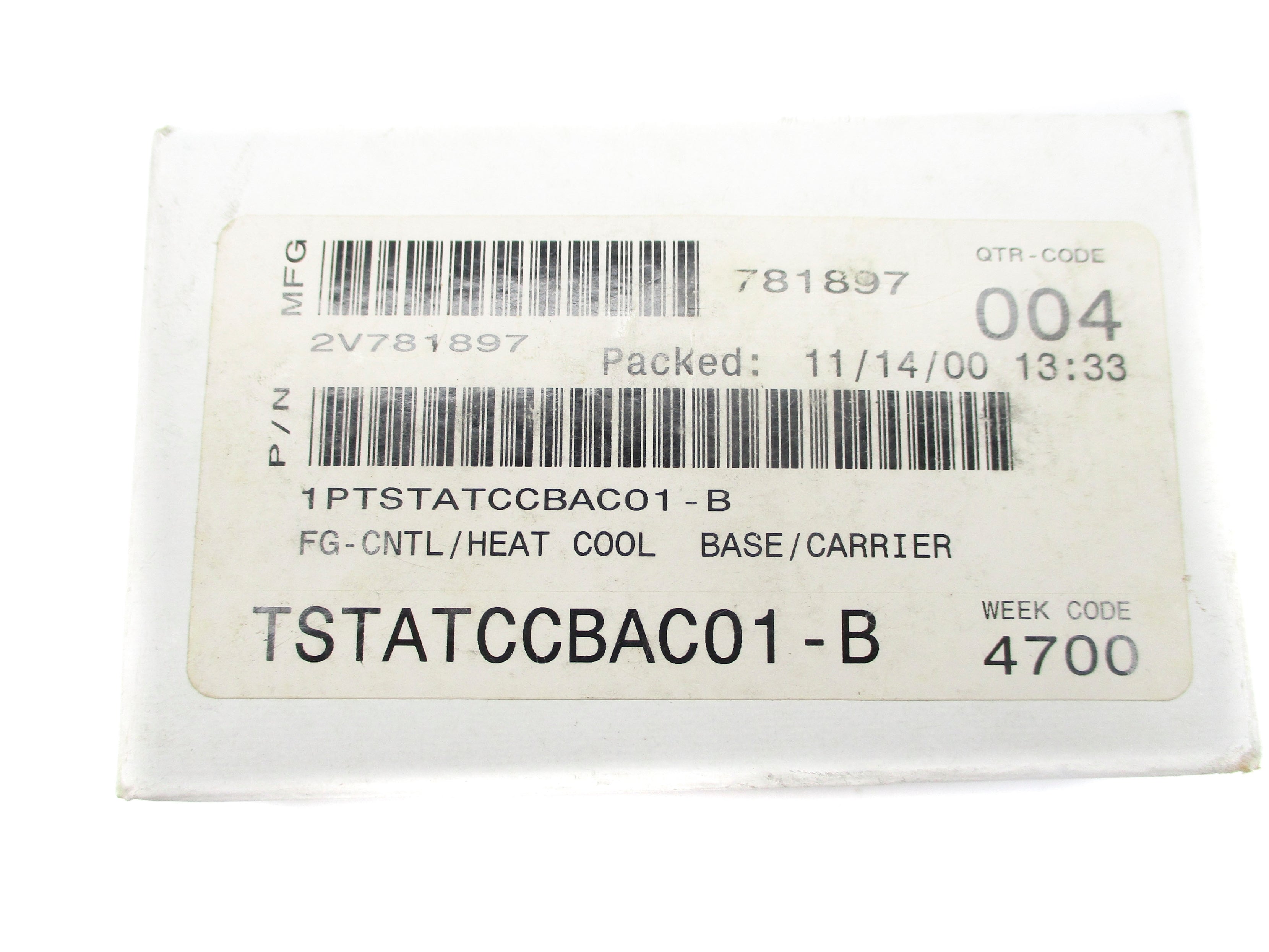 INDUSTRIAL MRO TSTATCCBAC01-B NSMP
