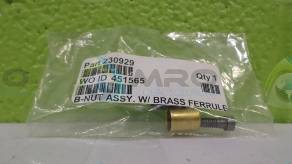 230929 N-NUT ASSY W/ BRASS FERRULE  NSMP