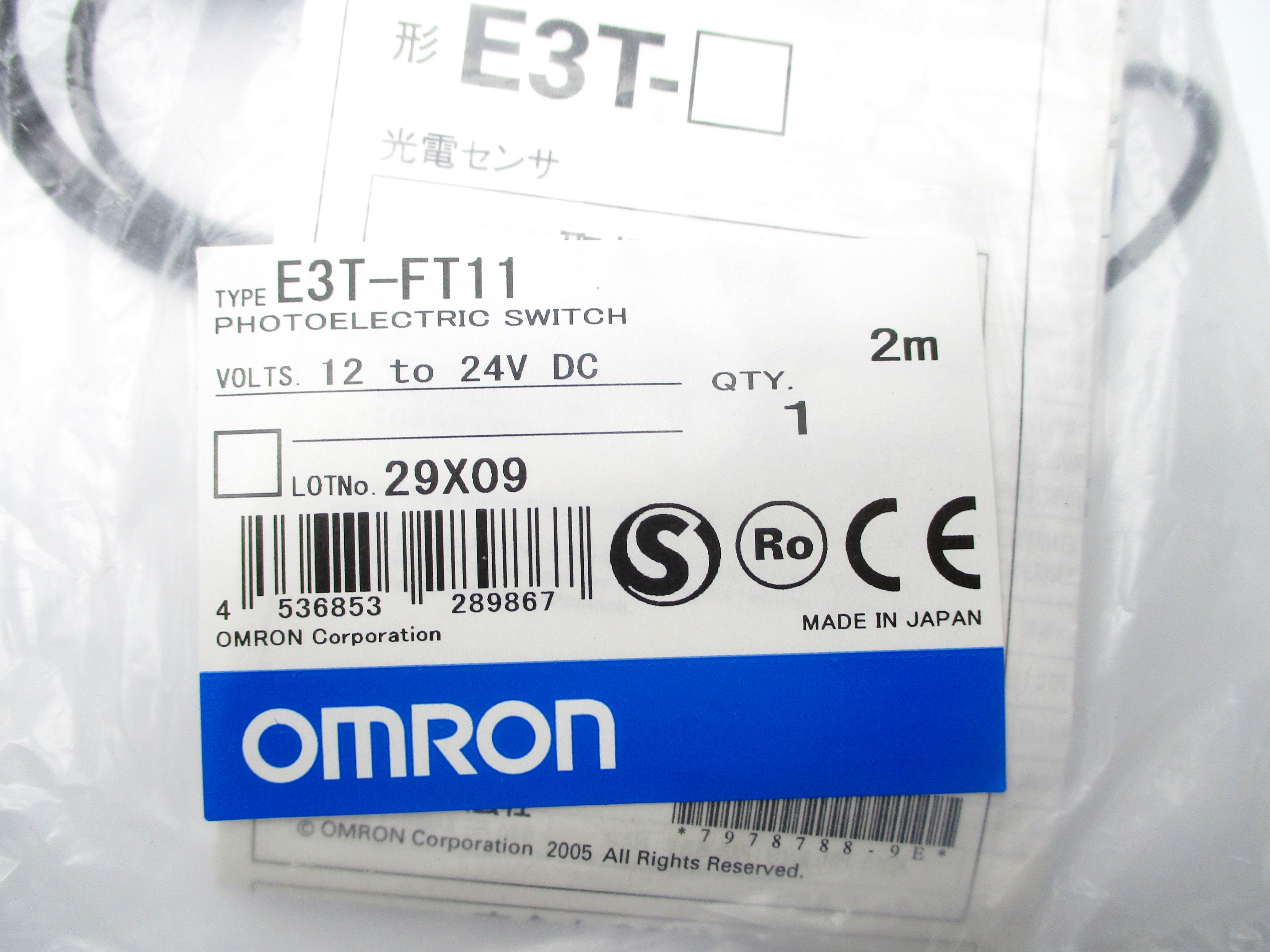 OMRON E3T-FT11 NSMP