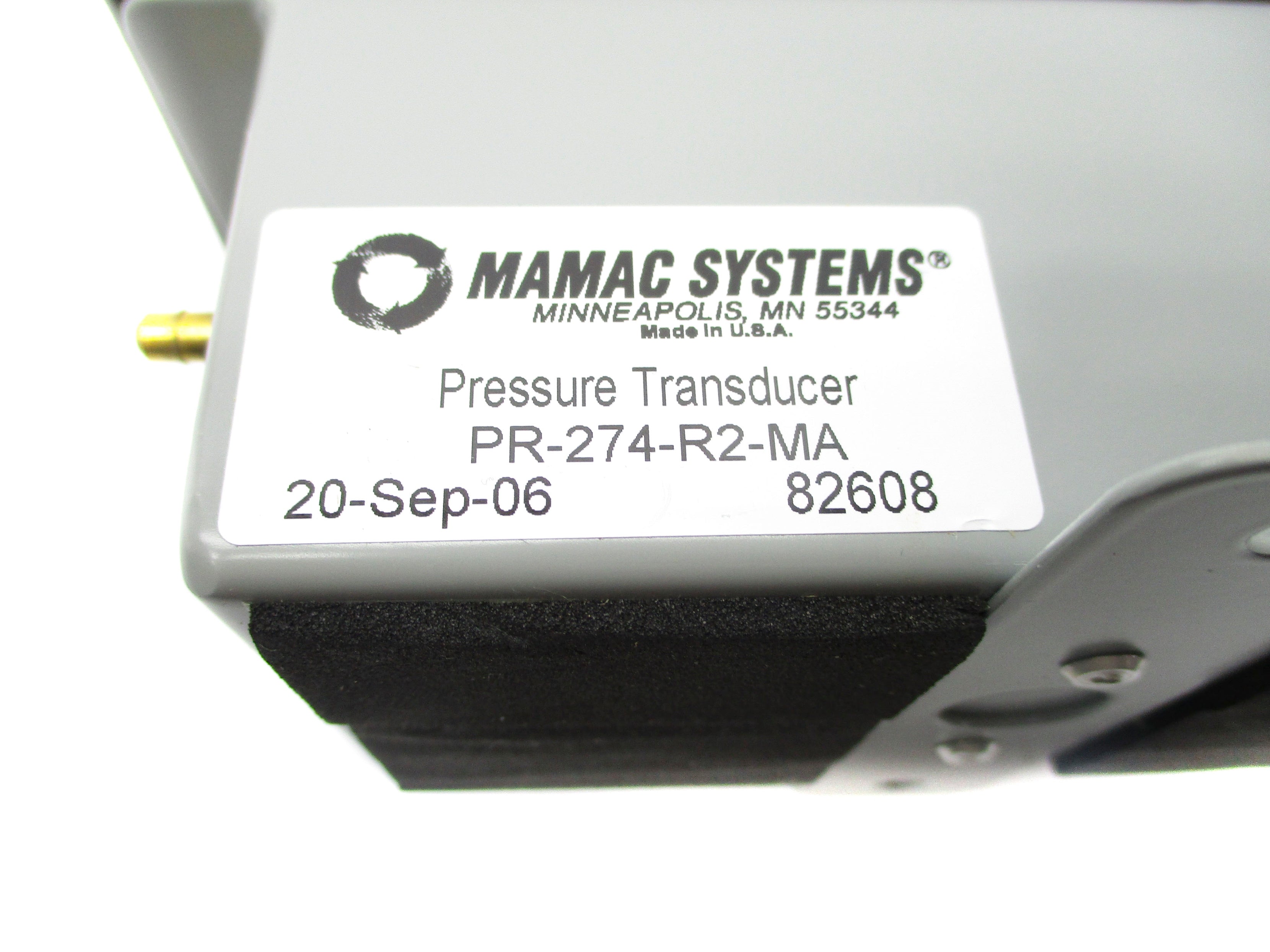 MAMAC SYSTEMS PR-274-R2-MA NSNP