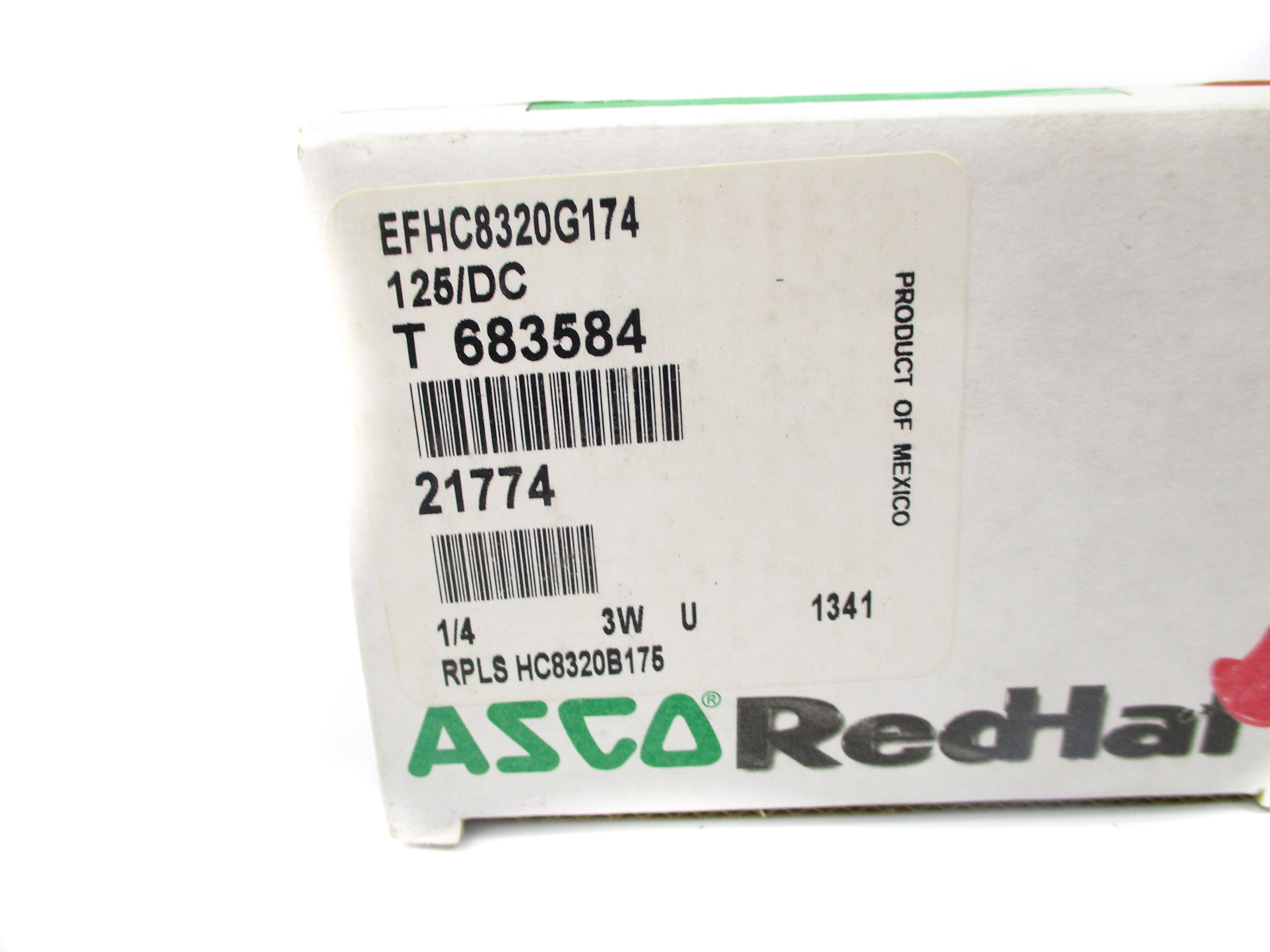 ASCO EFHC8320G174 125/DC NSMP