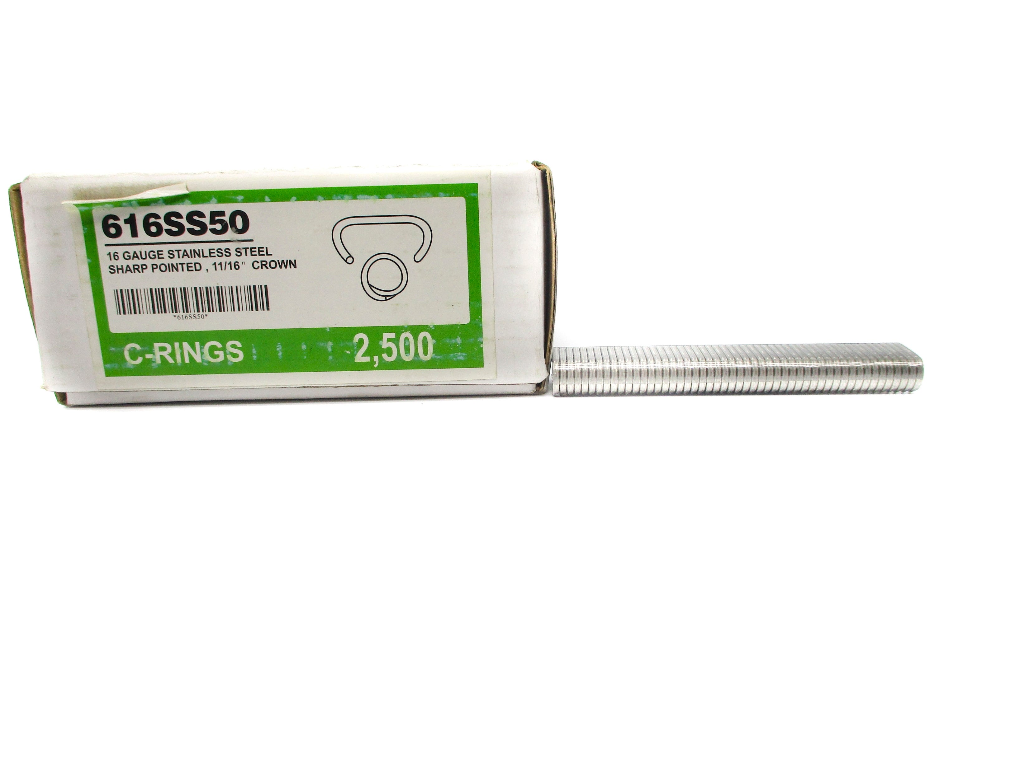 STANLEY 616SS50 (PKG OF 2,500) NSMP